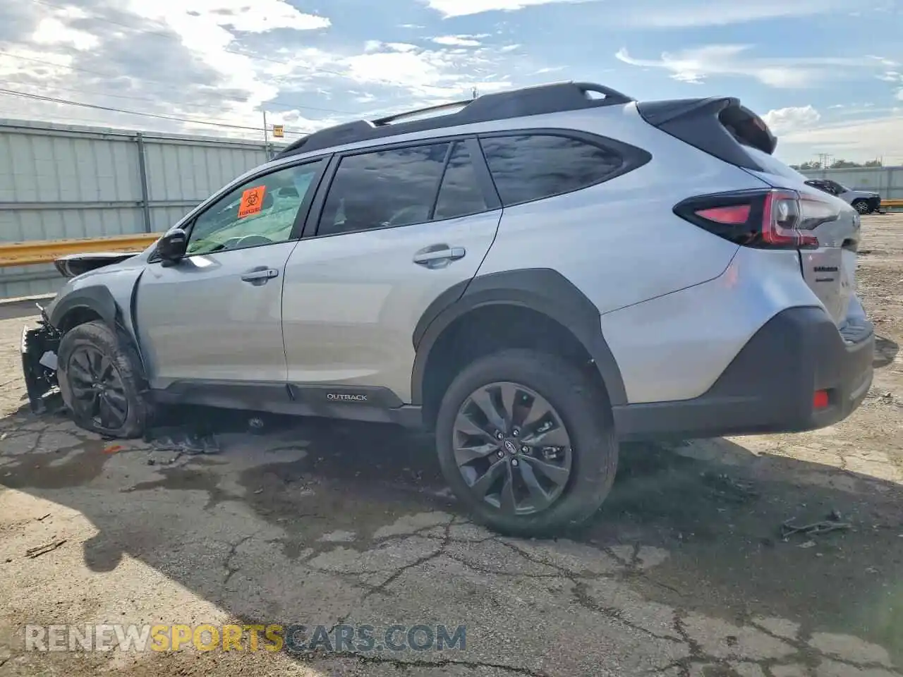 2 Фотография поврежденного автомобиля 4S4BTALC3S3334273 SUBARU OUTBACK 2025