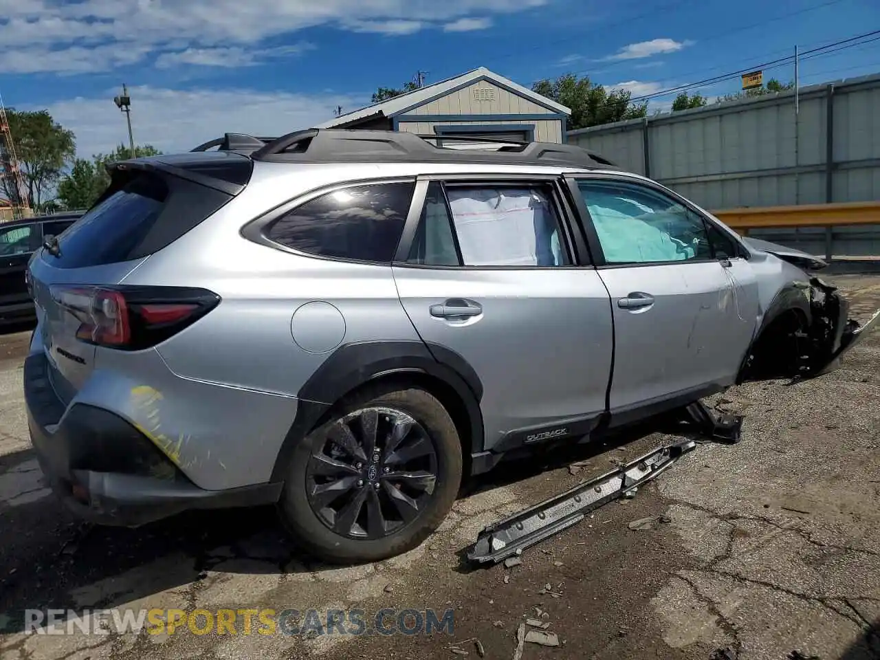 3 Фотография поврежденного автомобиля 4S4BTALC3S3334273 SUBARU OUTBACK 2025