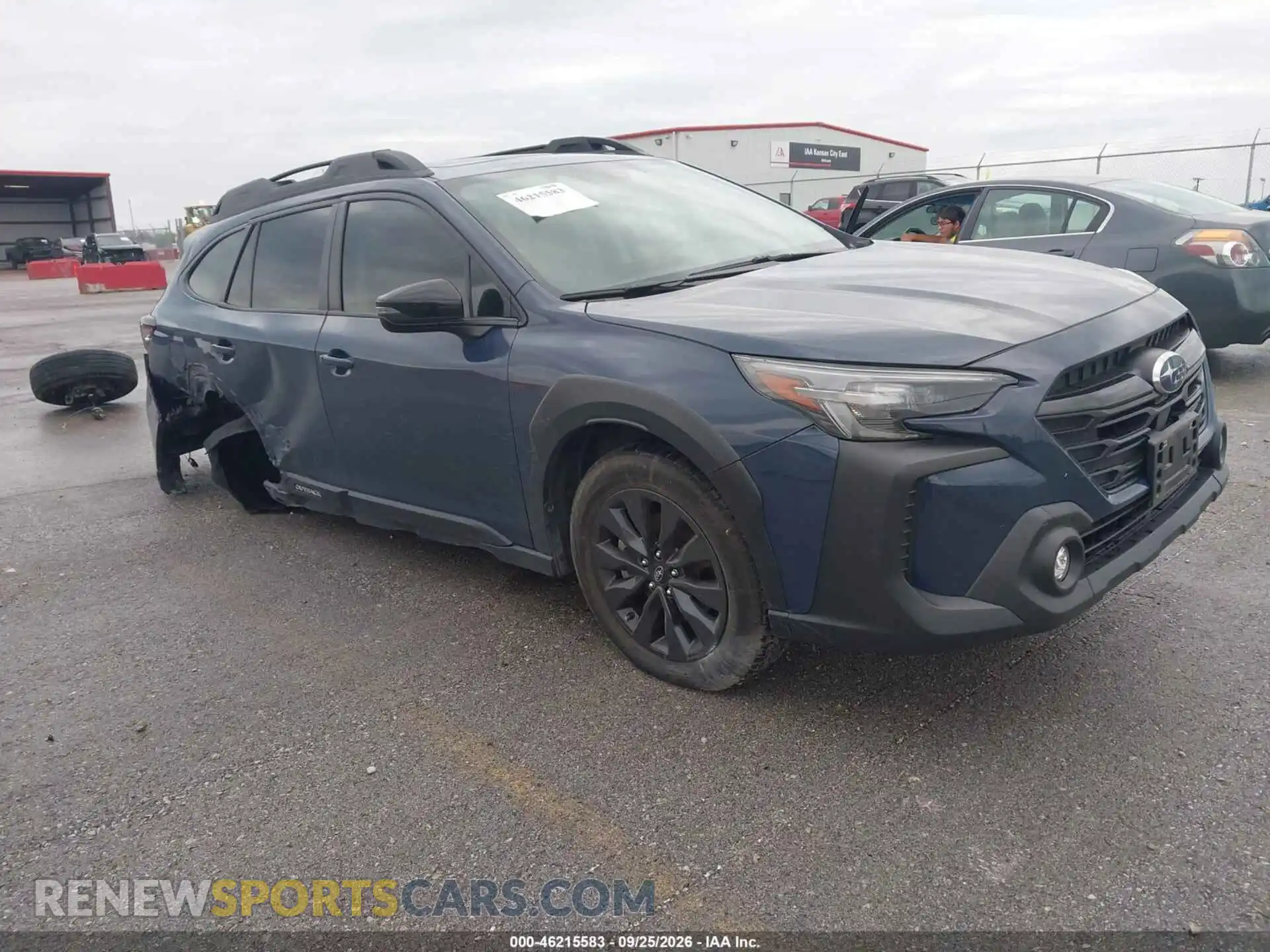 1 Photograph of a damaged car 4S4BTALC4S3105617 SUBARU OUTBACK 2025