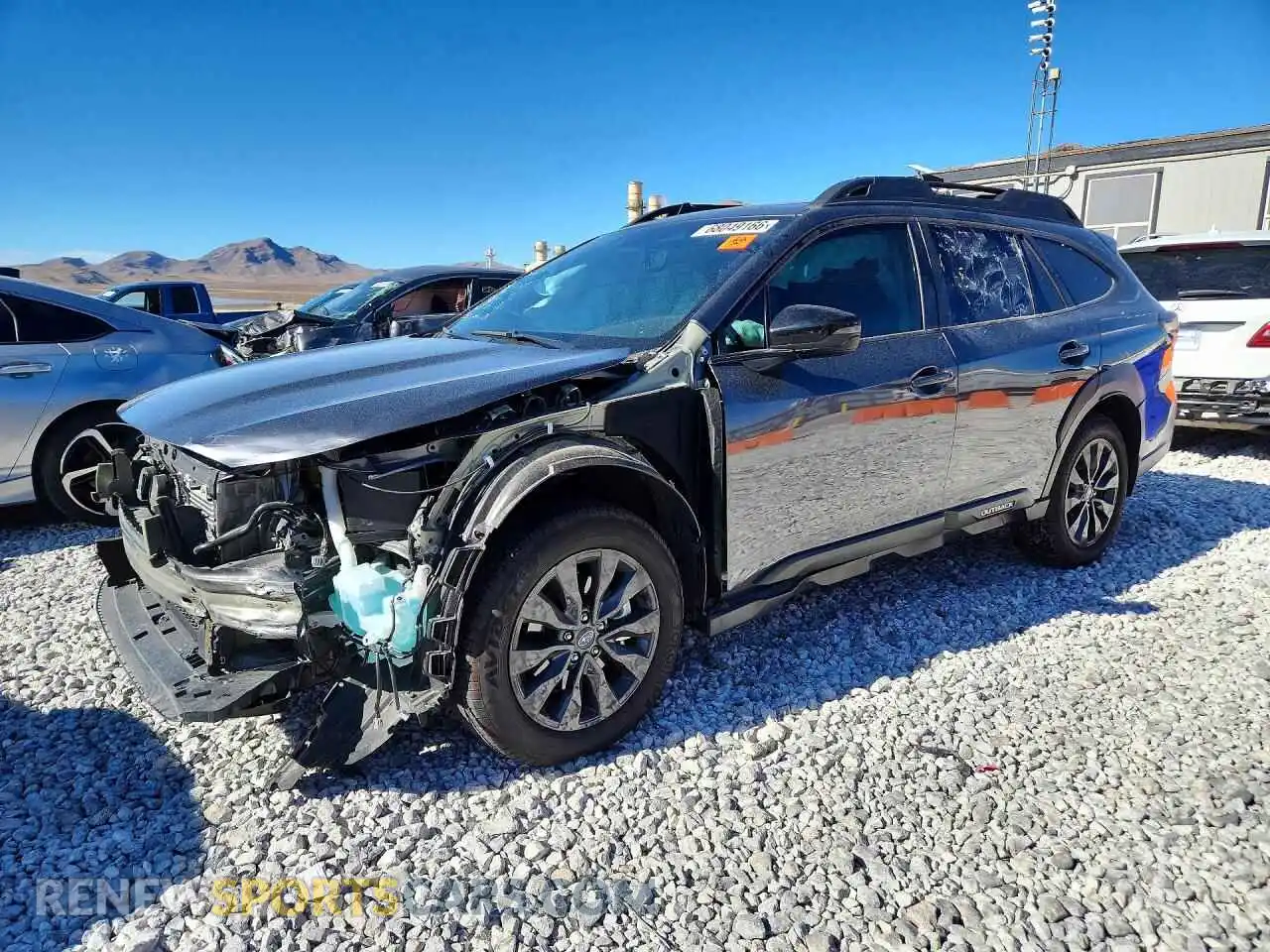 1 Photograph of a damaged car 4S4BTALC4S3105777 SUBARU OUTBACK 2025