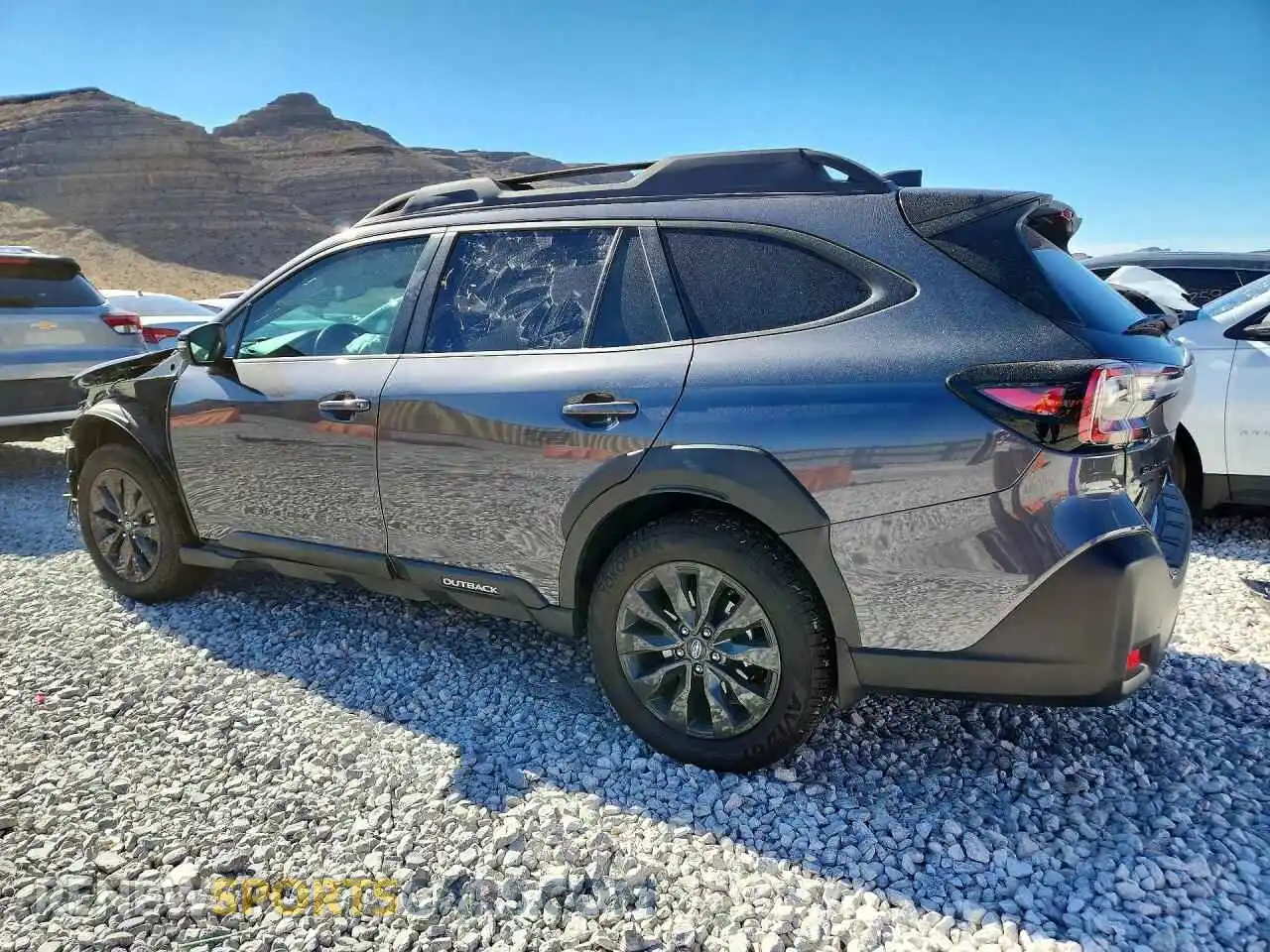 2 Photograph of a damaged car 4S4BTALC4S3105777 SUBARU OUTBACK 2025