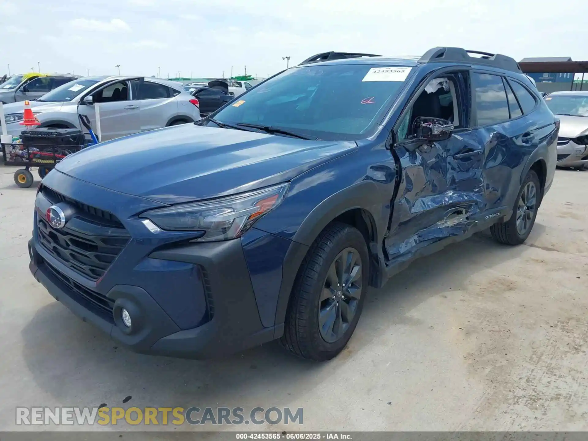 2 Photograph of a damaged car 4S4BTALC4S3134793 SUBARU OUTBACK 2025