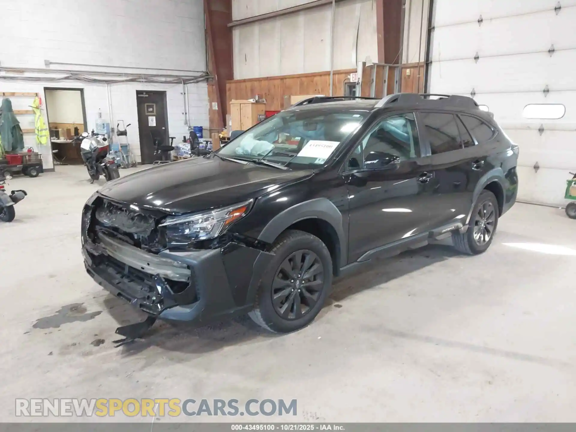 2 Photograph of a damaged car 4S4BTALC5S3100734 SUBARU OUTBACK 2025