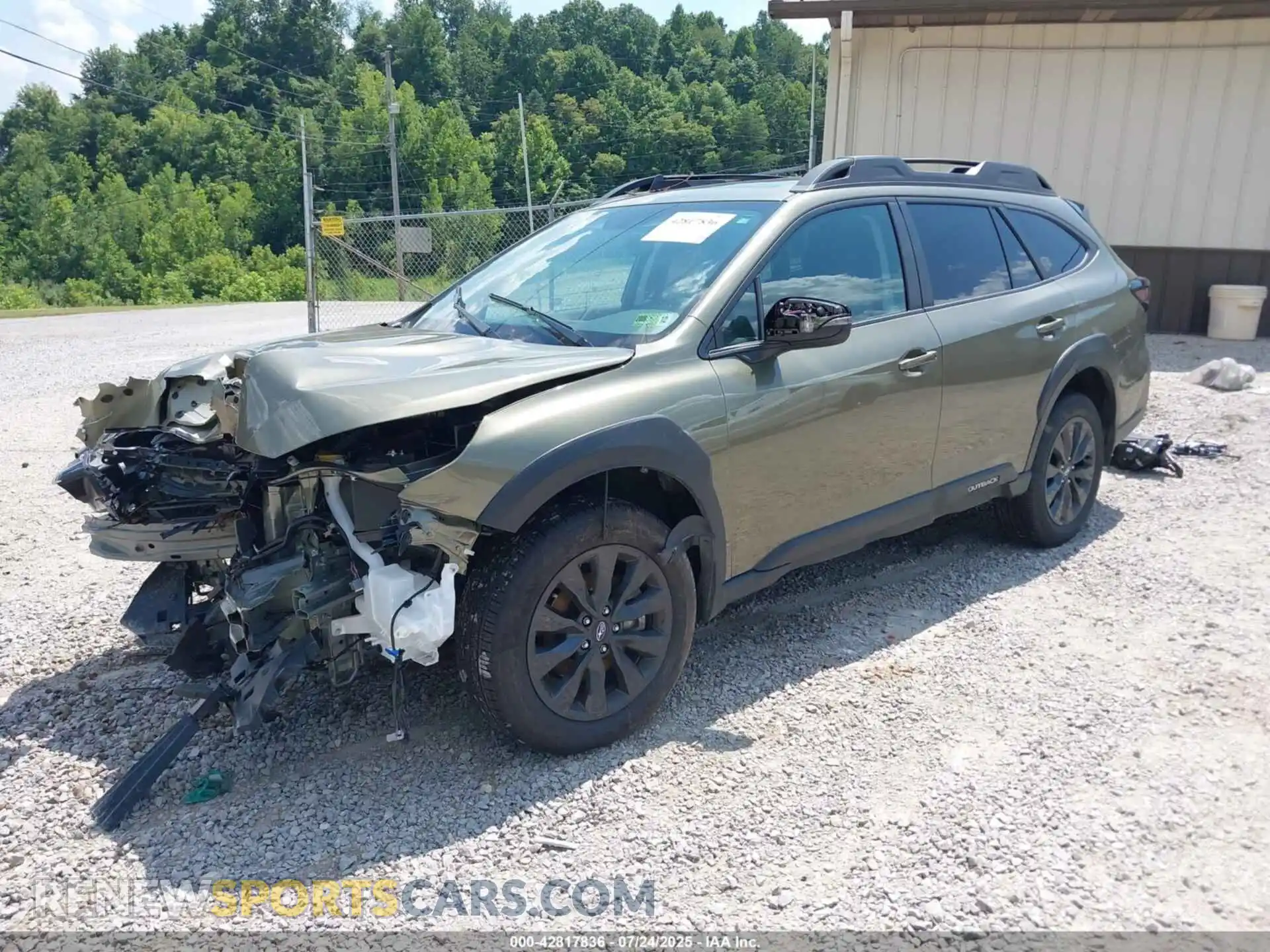2 Photograph of a damaged car 4S4BTALC5S3192329 SUBARU OUTBACK 2025