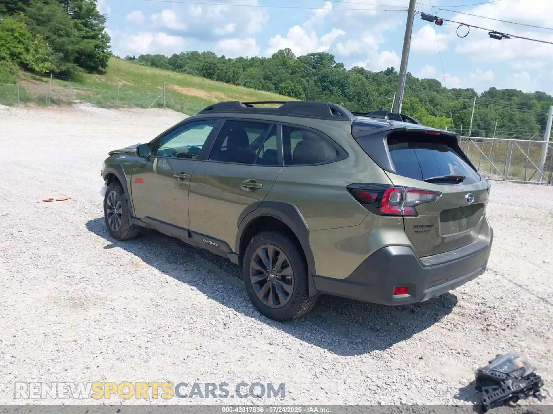 3 Photograph of a damaged car 4S4BTALC5S3192329 SUBARU OUTBACK 2025