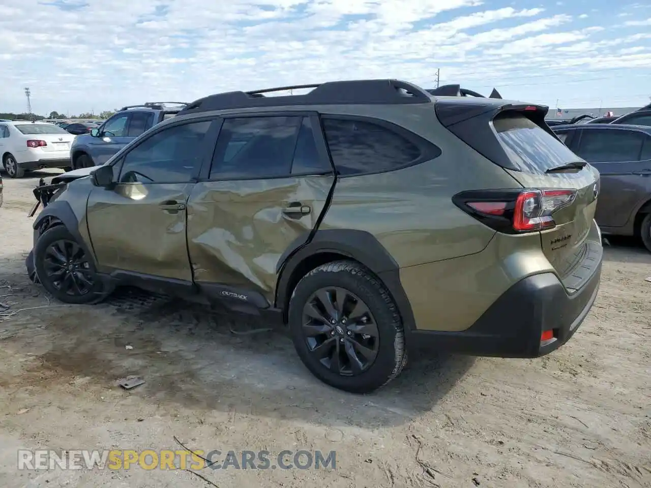 2 Photograph of a damaged car 4S4BTALC6S3141261 SUBARU OUTBACK 2025