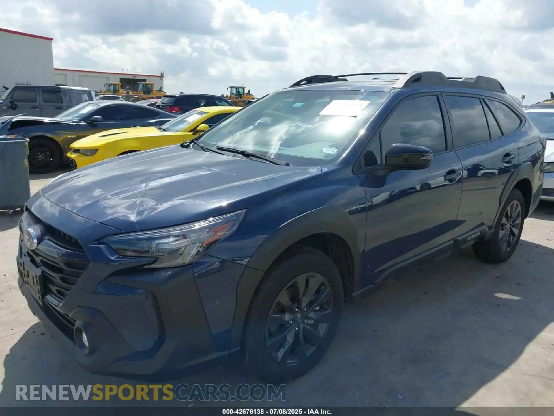 2 Photograph of a damaged car 4S4BTALC6S3168413 SUBARU OUTBACK 2025
