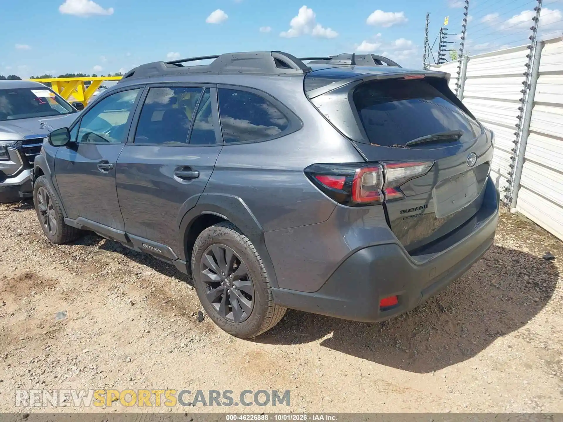 3 Photograph of a damaged car 4S4BTALC6S3182117 SUBARU OUTBACK 2025