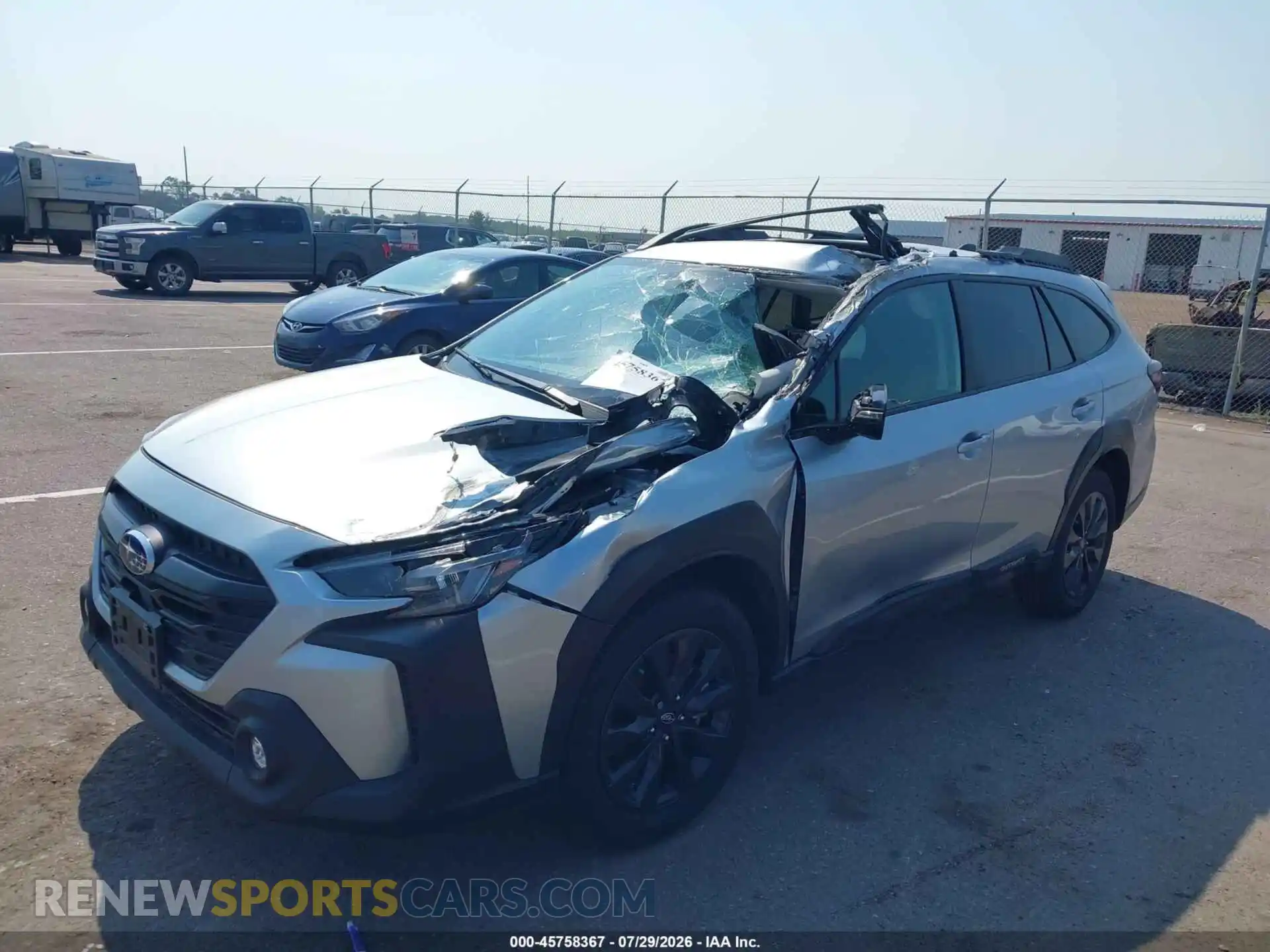 2 fotografías del automóvil dañado 4S4BTALC6S3201300 SUBARU OUTBACK 2025