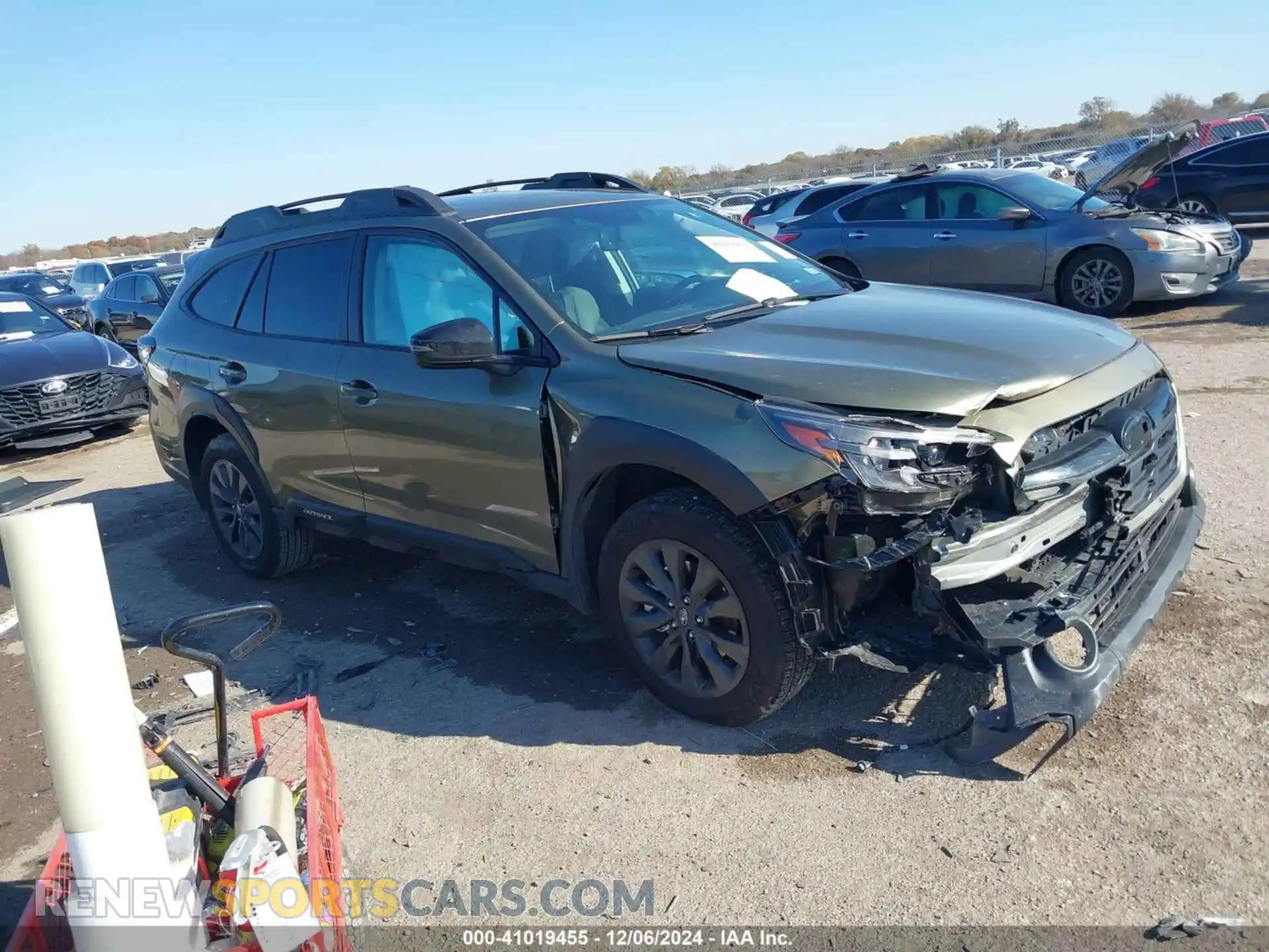 1 Photograph of a damaged car 4S4BTALC7S3124792 SUBARU OUTBACK 2025
