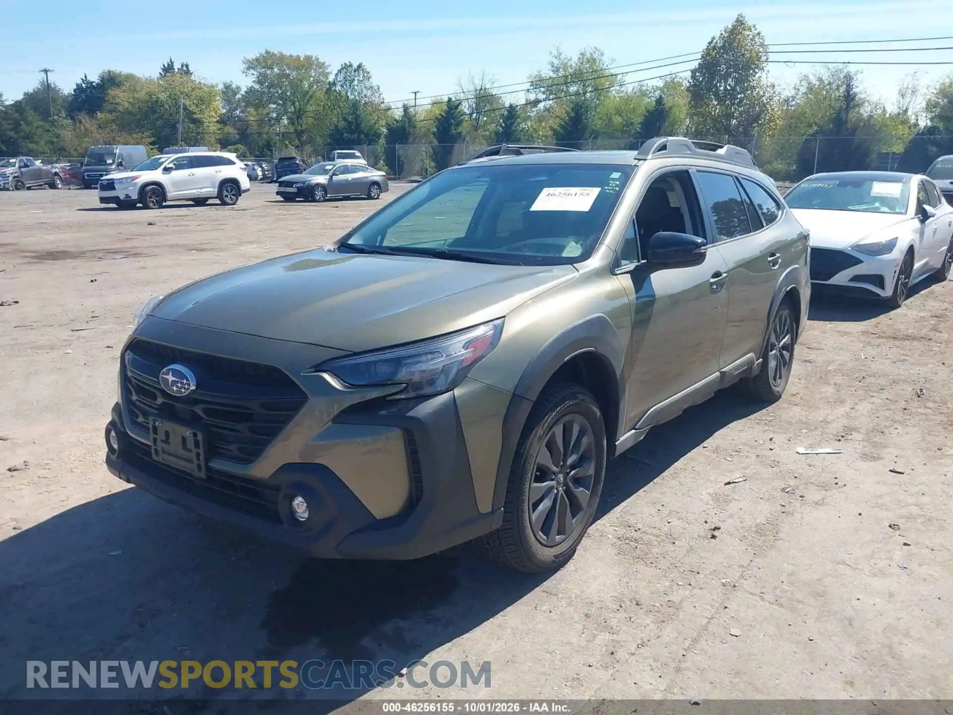 2 fotografías del automóvil dañado 4S4BTALC8S3196553 SUBARU OUTBACK 2025