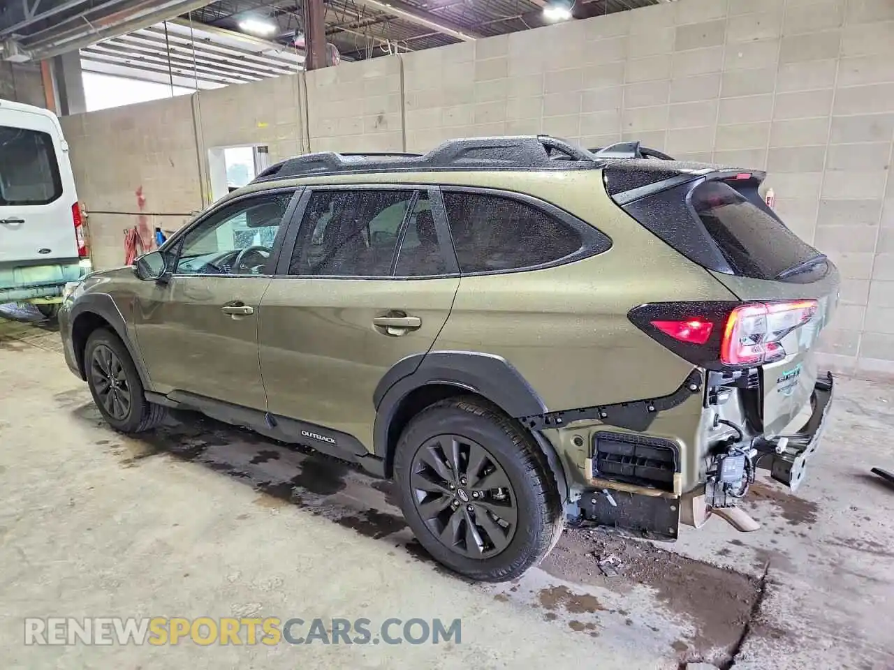 2 Photograph of a damaged car 4S4BTALC8S3279898 SUBARU OUTBACK 2025