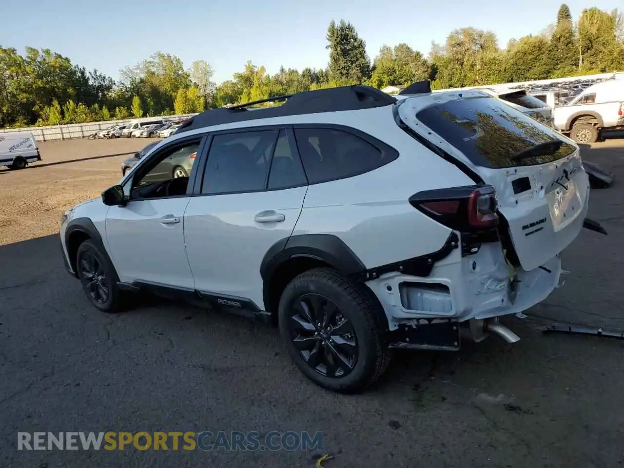 2 Photograph of a damaged car 4S4BTALC9S3262866 SUBARU OUTBACK 2025