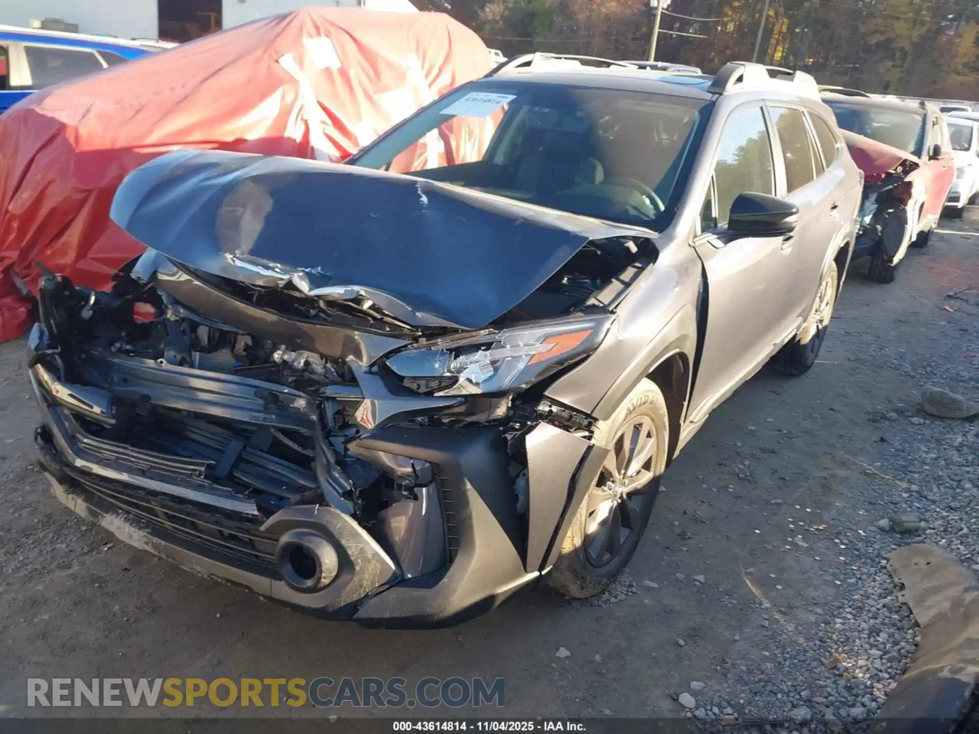 2 Photograph of a damaged car 4S4BTALC9S3275181 SUBARU OUTBACK 2025