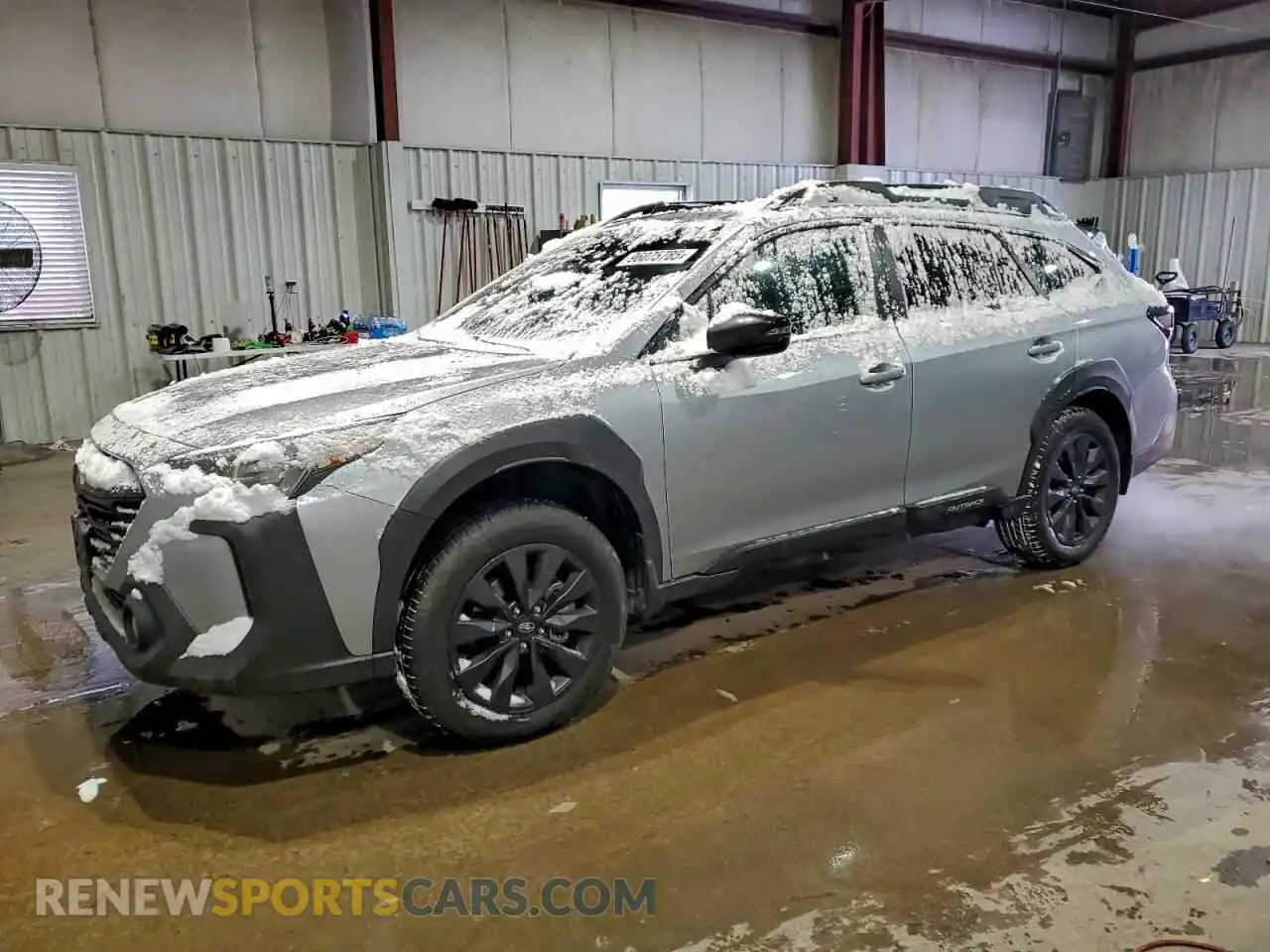 1 Photograph of a damaged car 4S4BTALCXS3157804 SUBARU OUTBACK 2025
