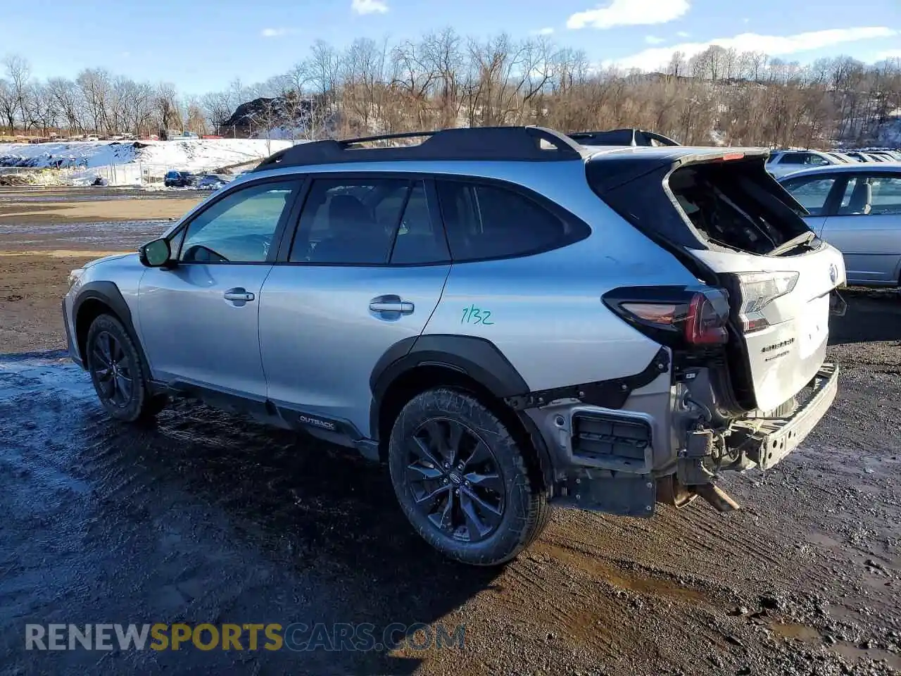 2 Photograph of a damaged car 4S4BTALCXS3158712 SUBARU OUTBACK 2025