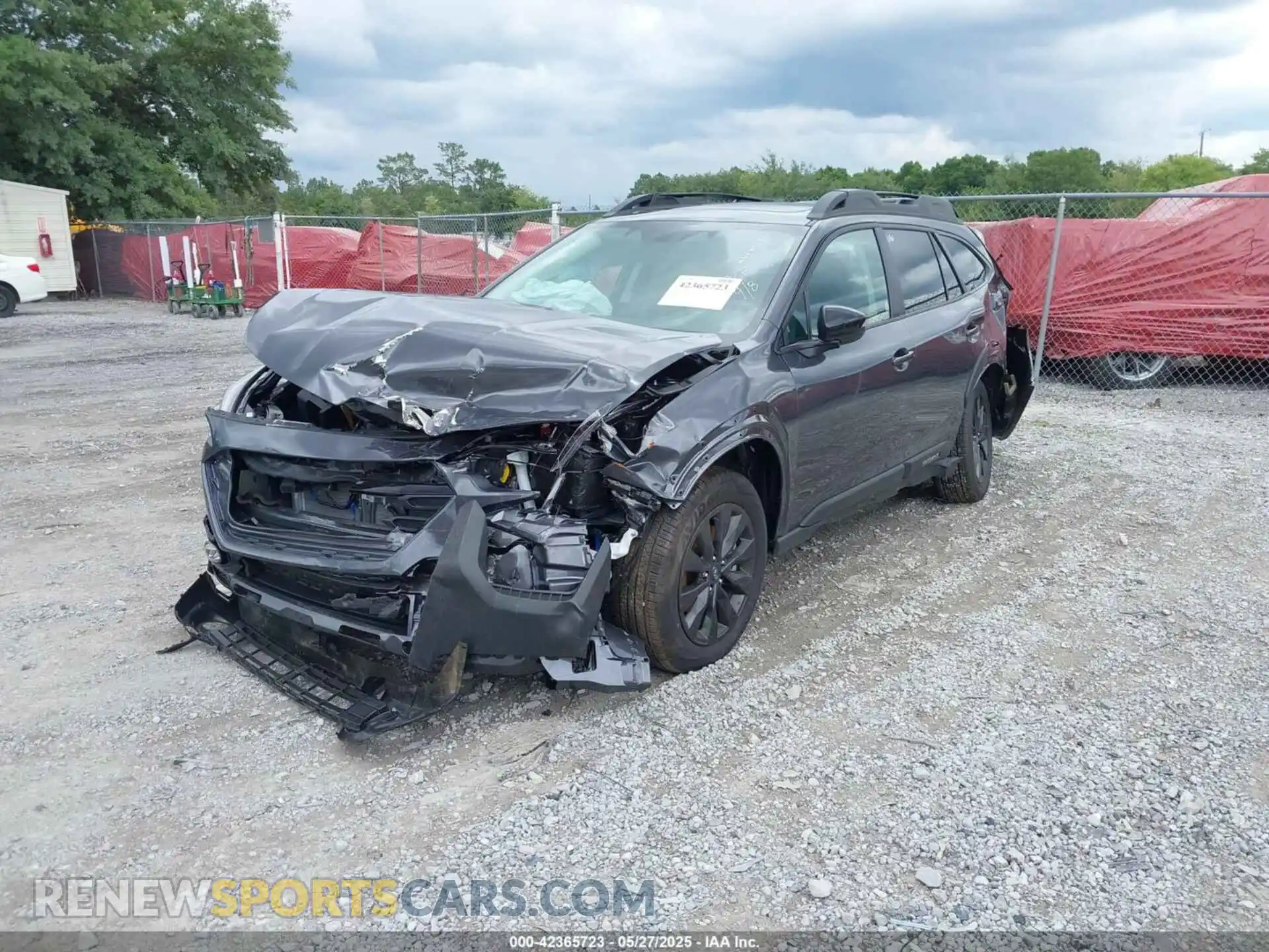 2 Photograph of a damaged car 4S4BTALCXS3181505 SUBARU OUTBACK 2025