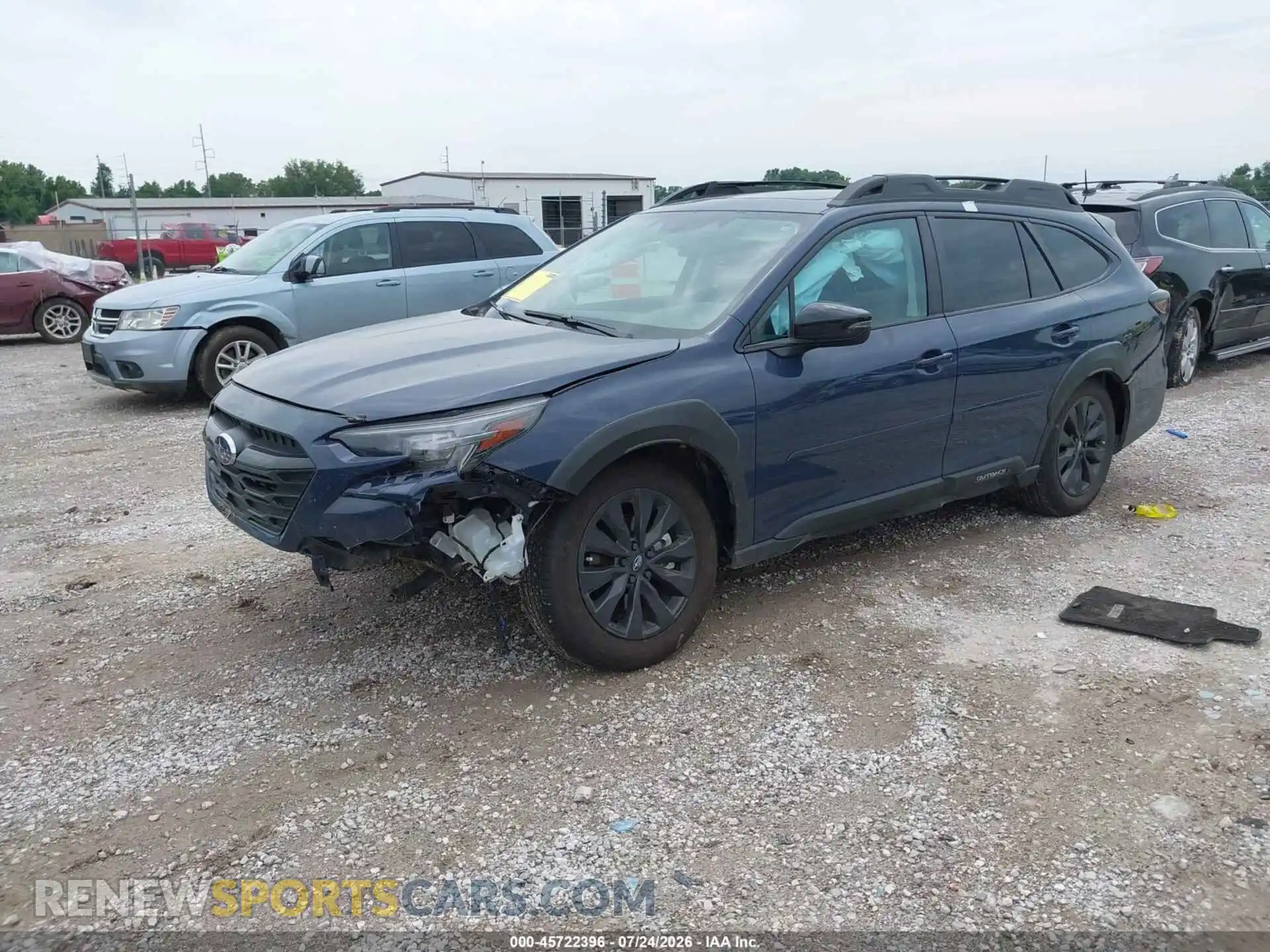 2 fotografías del automóvil dañado 4S4BTALCXS3320418 SUBARU OUTBACK 2025