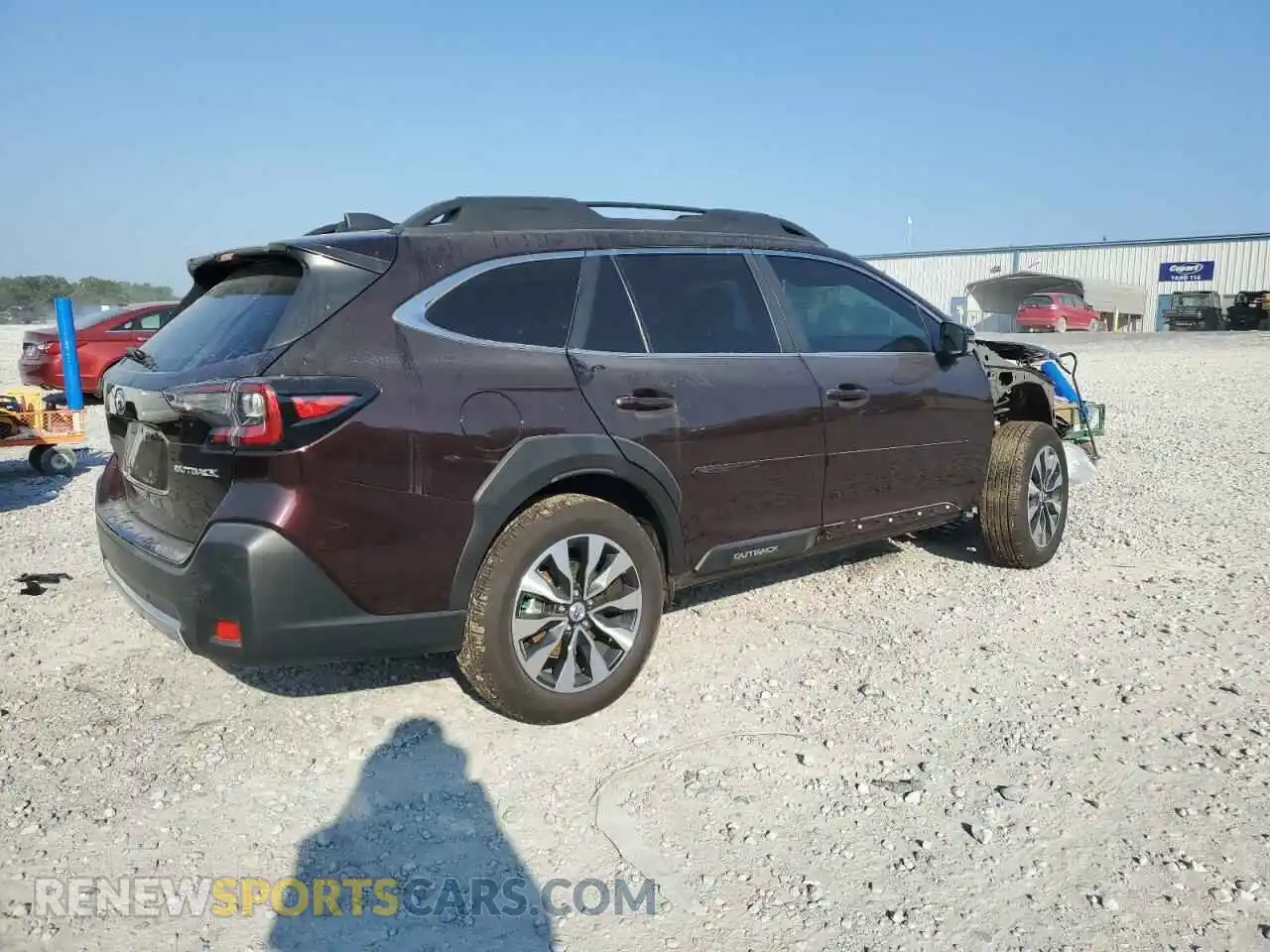 3 Photograph of a damaged car 4S4BTANC0S3120502 SUBARU OUTBACK 2025