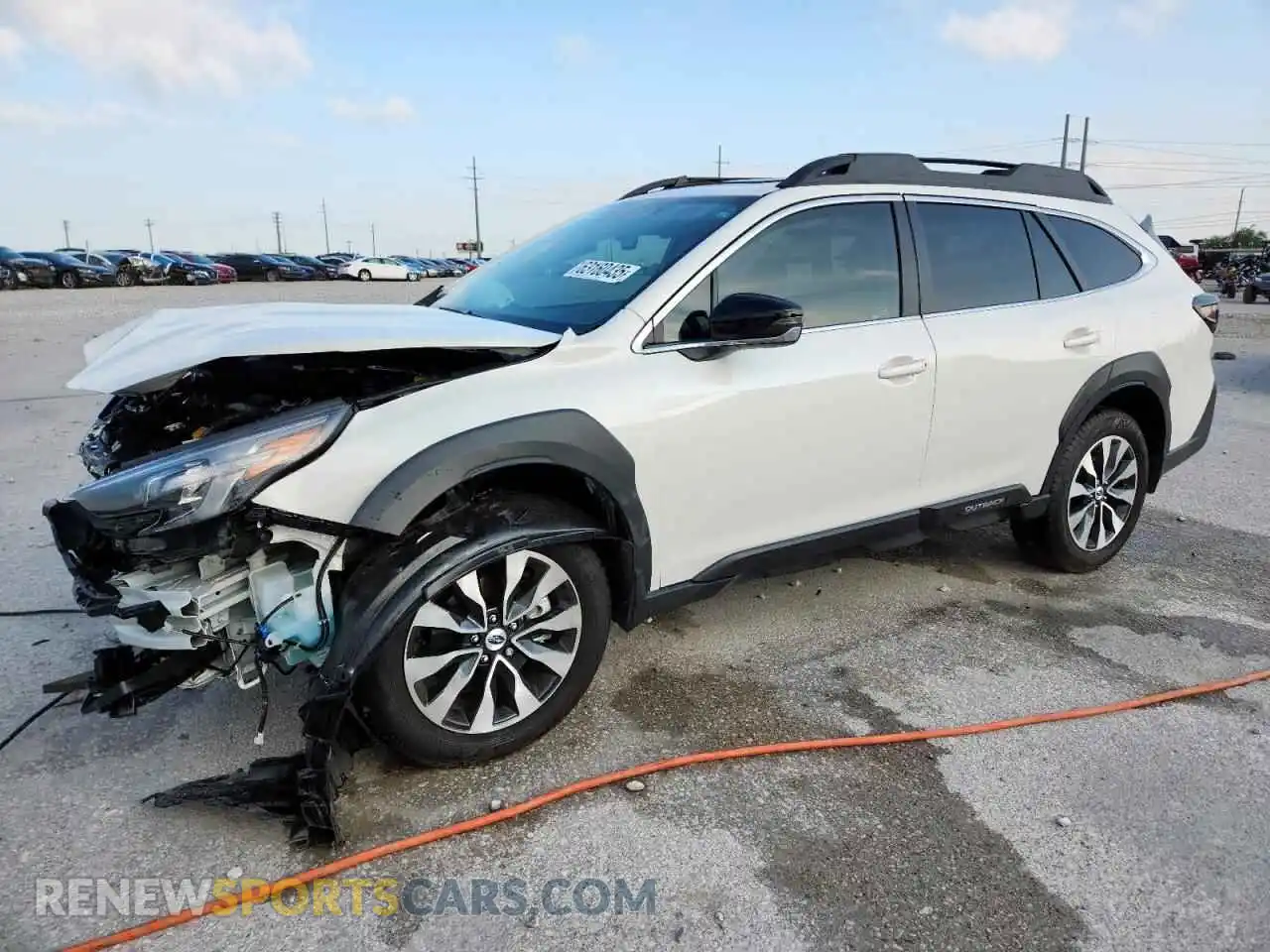 1 Photograph of a damaged car 4S4BTANC0S3141379 SUBARU OUTBACK 2025