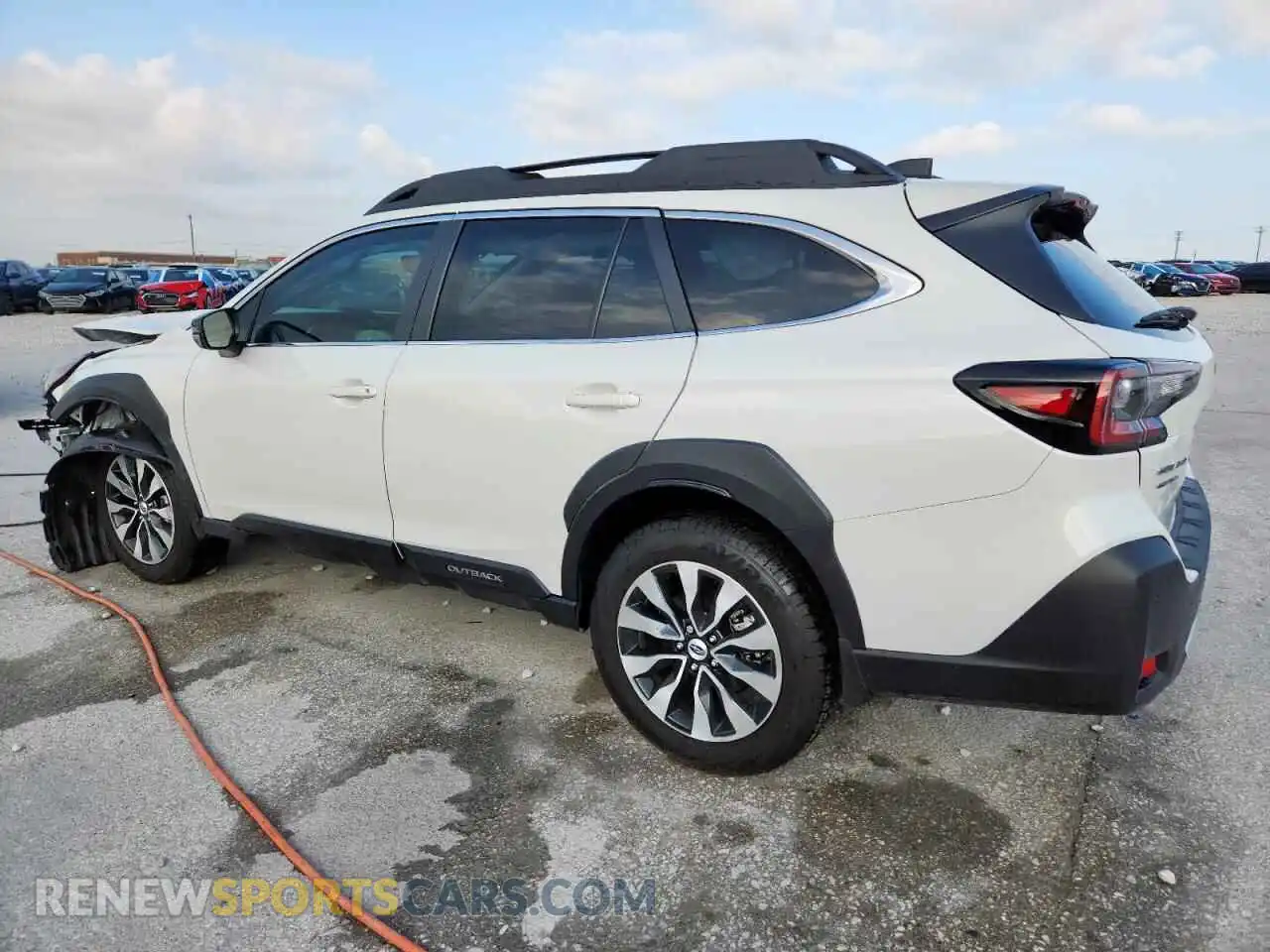 2 Photograph of a damaged car 4S4BTANC0S3141379 SUBARU OUTBACK 2025