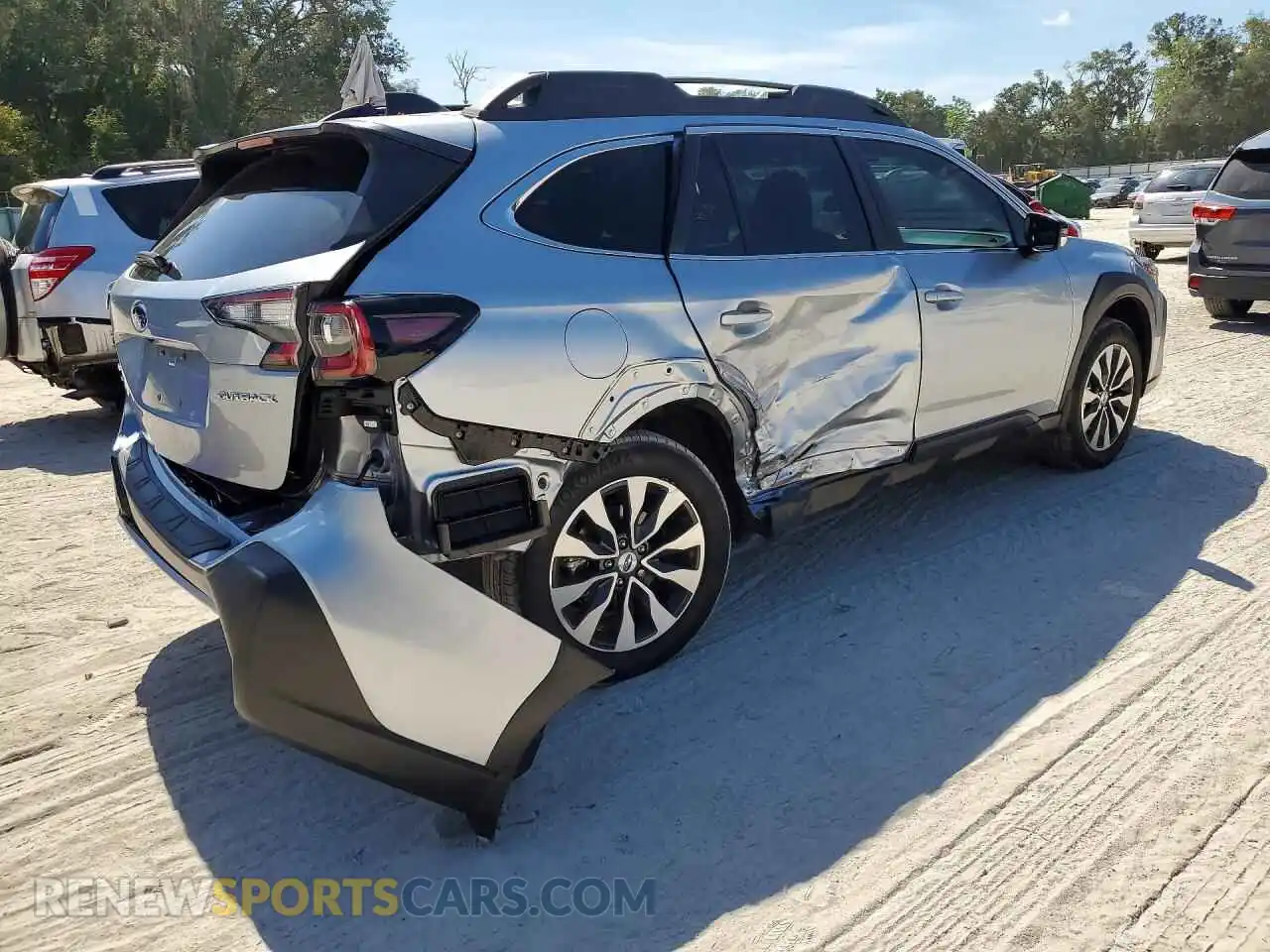 3 Фотография поврежденного автомобиля 4S4BTANC0S3329531 SUBARU OUTBACK 2025