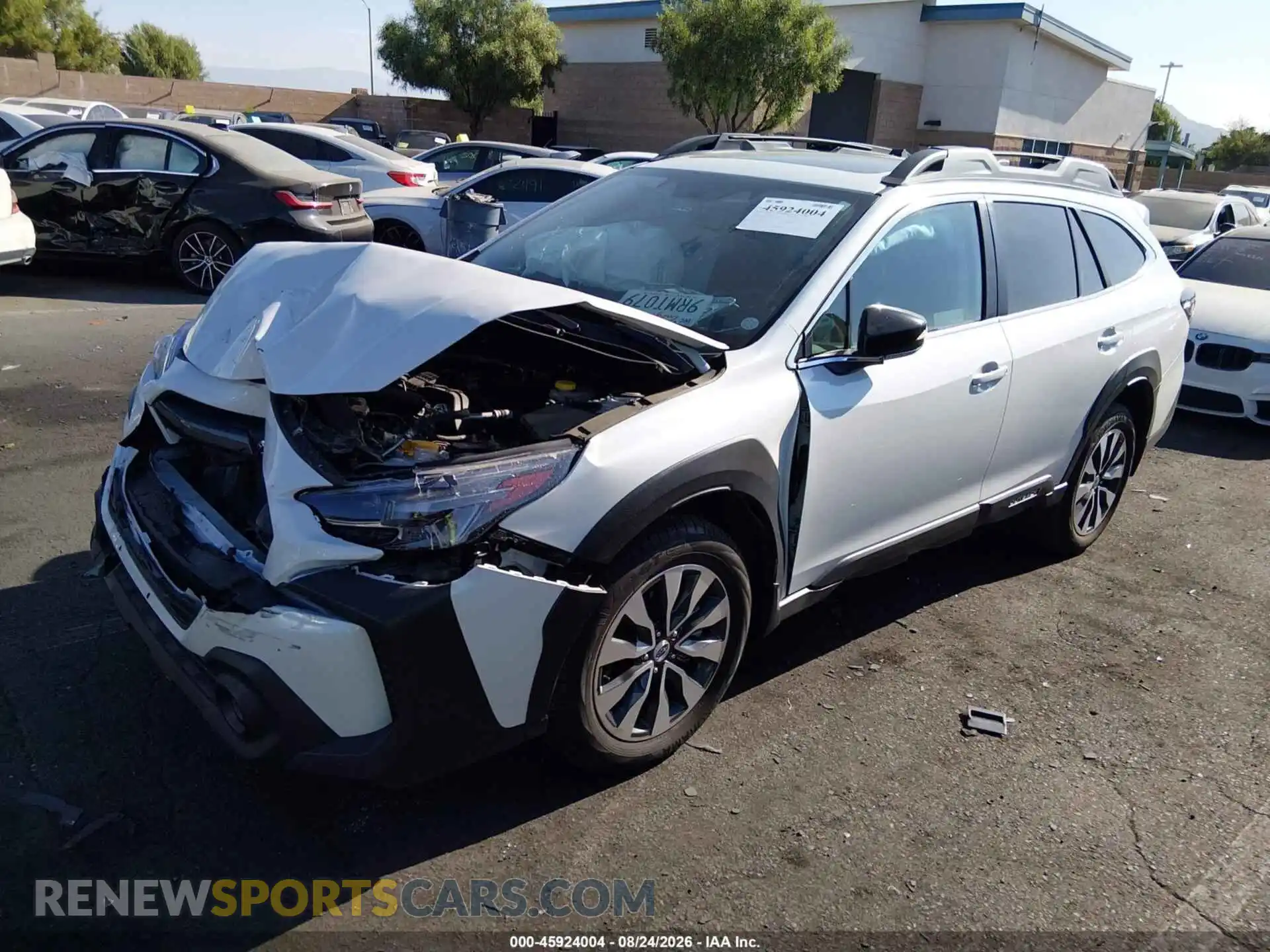 2 Photograph of a damaged car 4S4BTANC1S3124610 SUBARU OUTBACK 2025