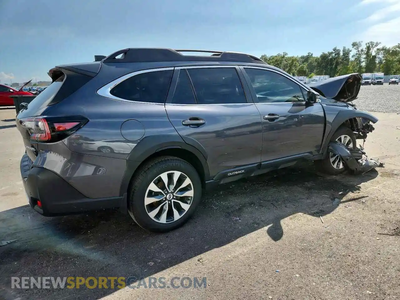 3 Фотография поврежденного автомобиля 4S4BTANC1S3211522 SUBARU OUTBACK 2025