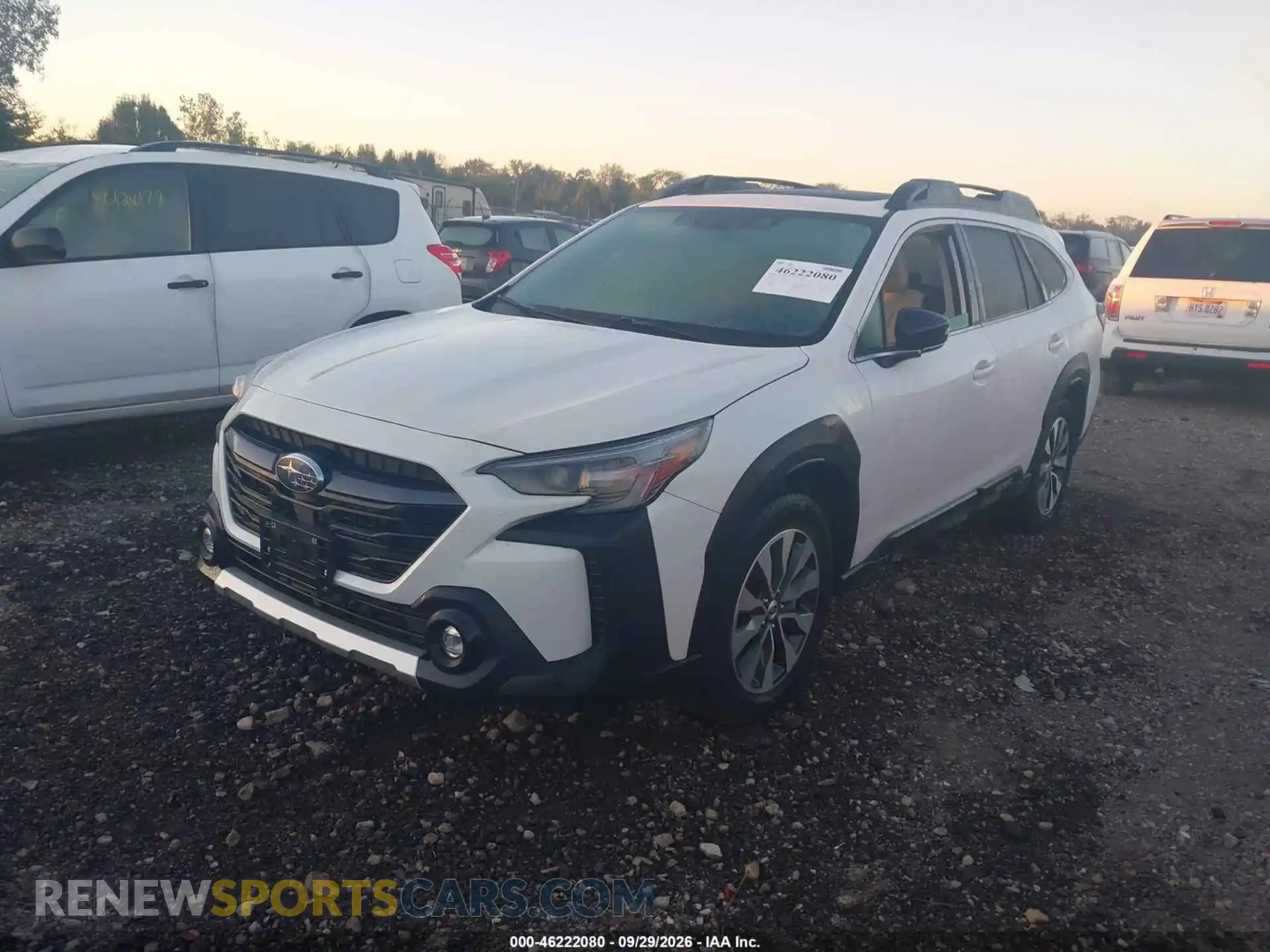 2 Photograph of a damaged car 4S4BTANC1S3219801 SUBARU OUTBACK 2025