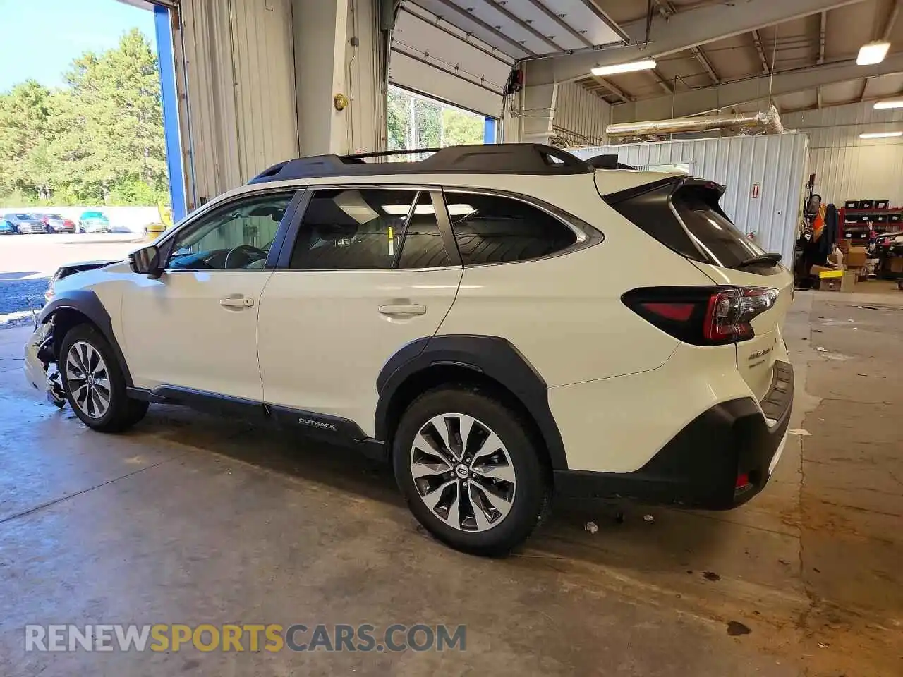 2 Photograph of a damaged car 4S4BTANC1S3311216 SUBARU OUTBACK 2025