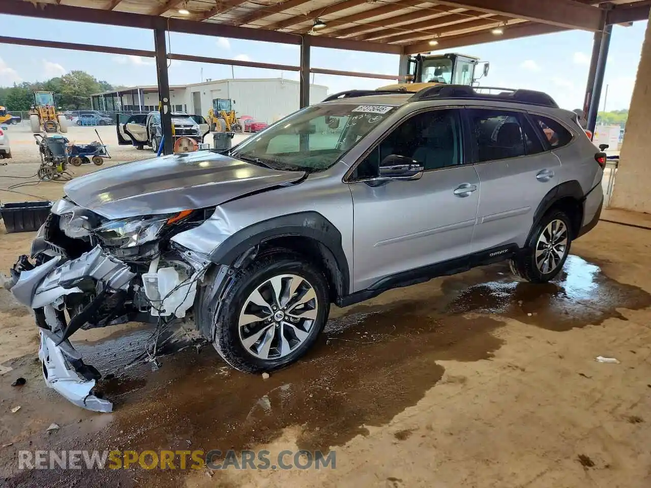 1 Photograph of a damaged car 4S4BTANC2S3119366 SUBARU OUTBACK 2025