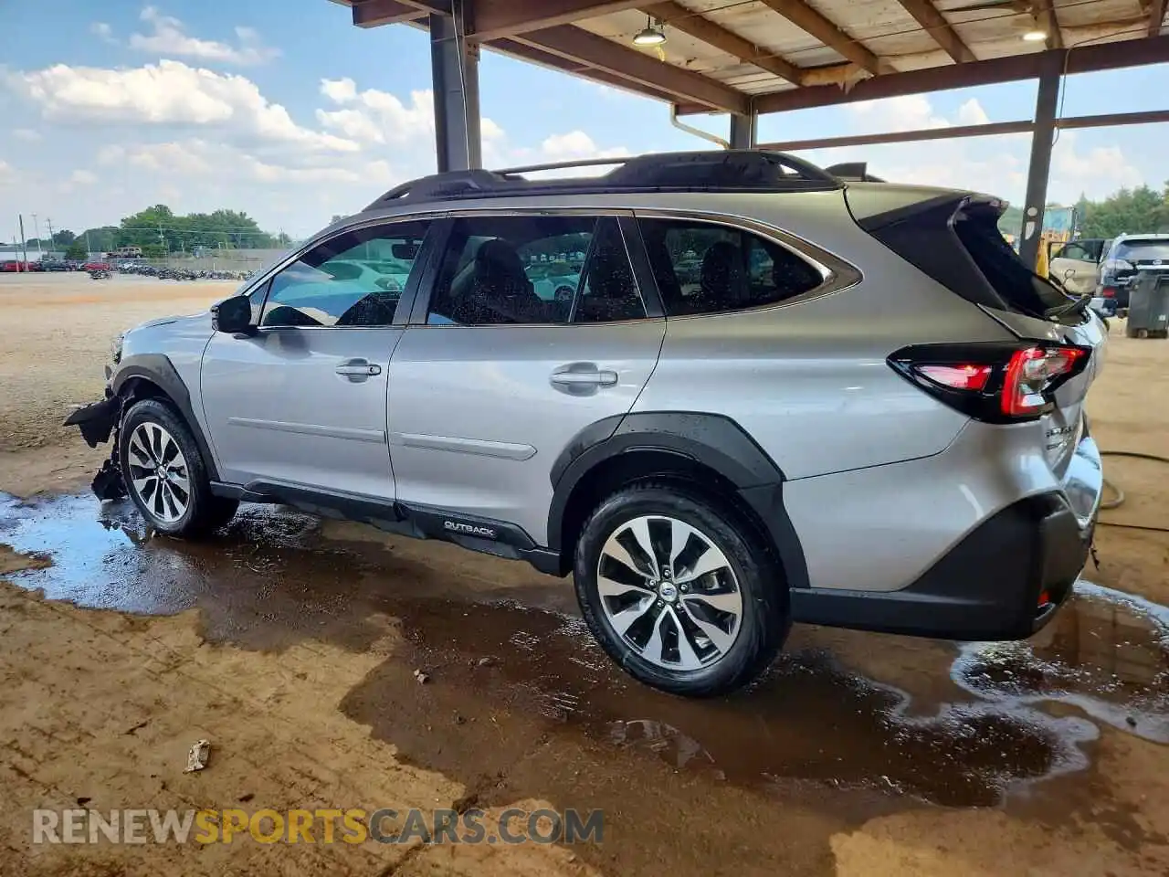 2 Photograph of a damaged car 4S4BTANC2S3119366 SUBARU OUTBACK 2025