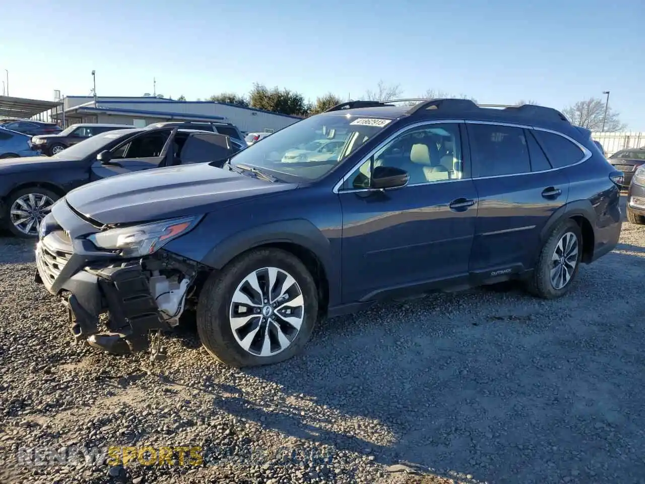 1 Photograph of a damaged car 4S4BTANC2S3124583 SUBARU OUTBACK 2025