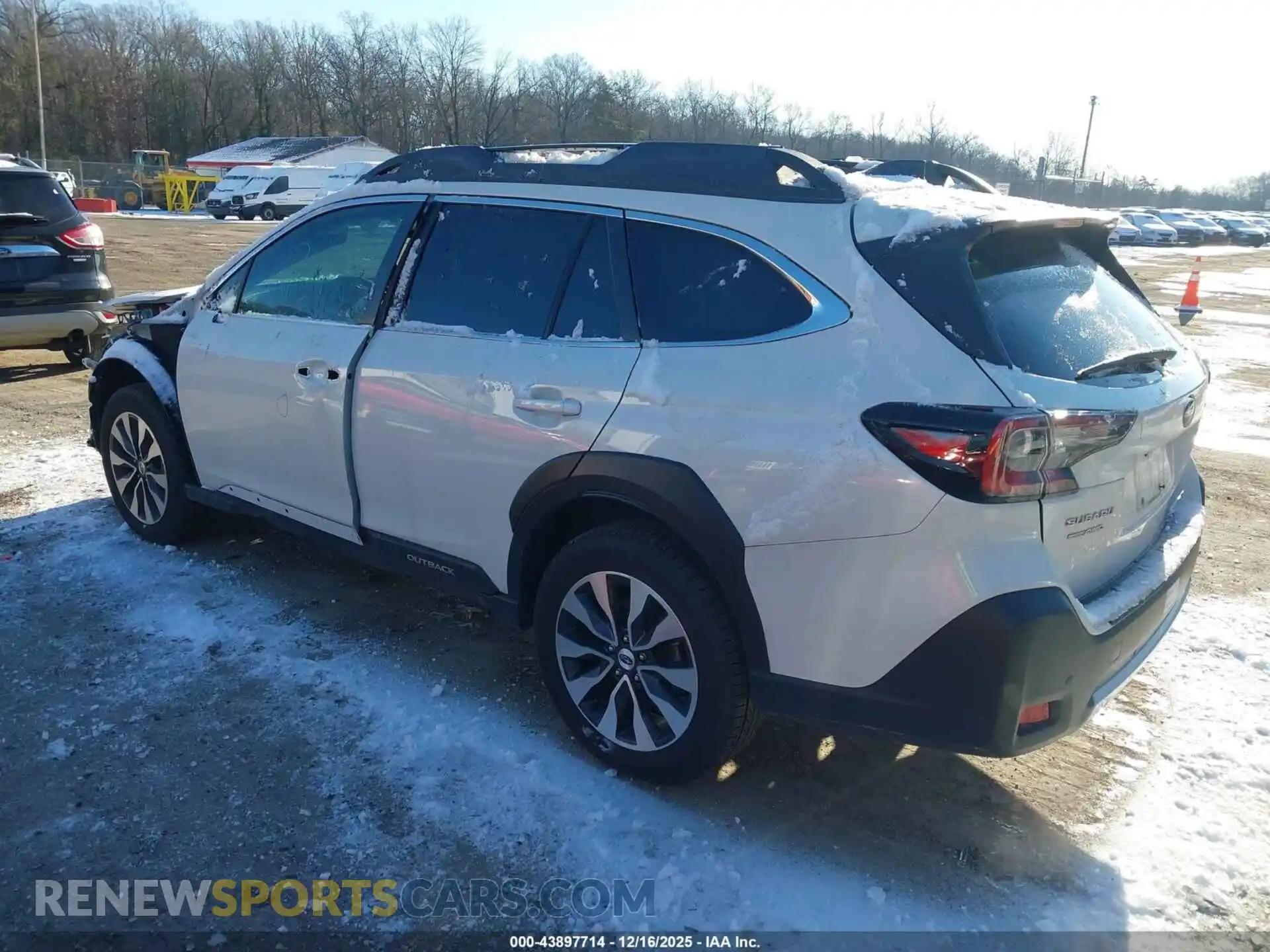 3 Photograph of a damaged car 4S4BTANC2S3134398 SUBARU OUTBACK 2025
