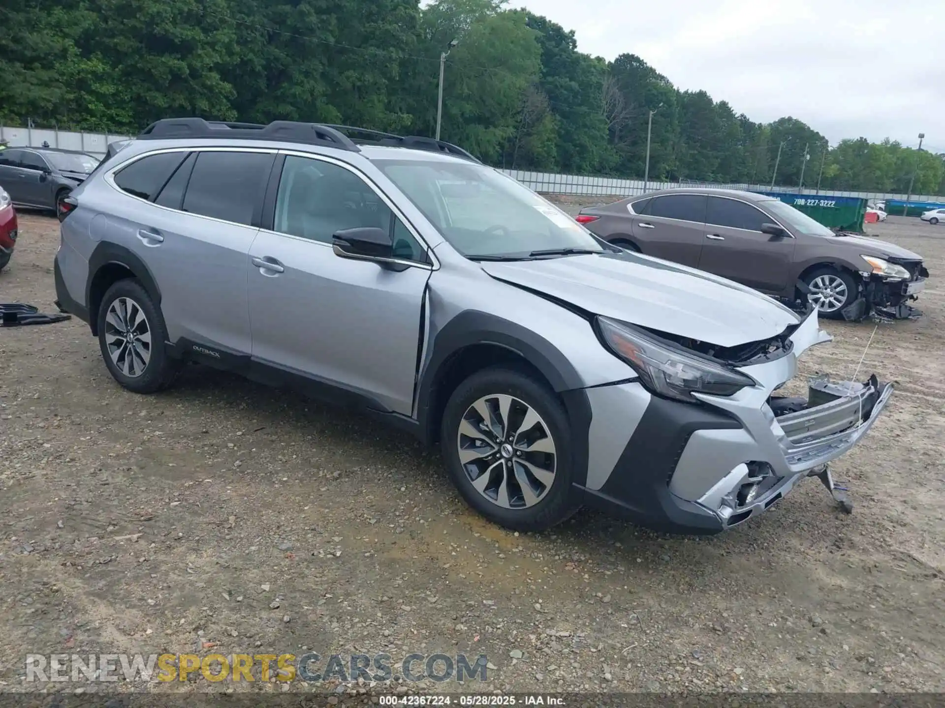 1 Photograph of a damaged car 4S4BTANC2S3194357 SUBARU OUTBACK 2025