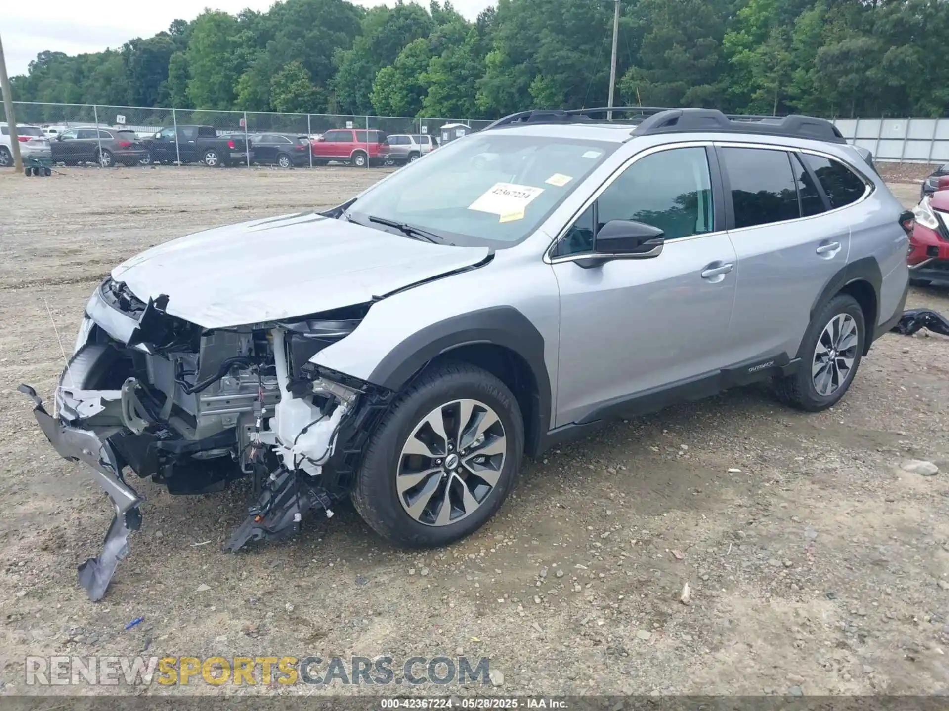 2 Photograph of a damaged car 4S4BTANC2S3194357 SUBARU OUTBACK 2025