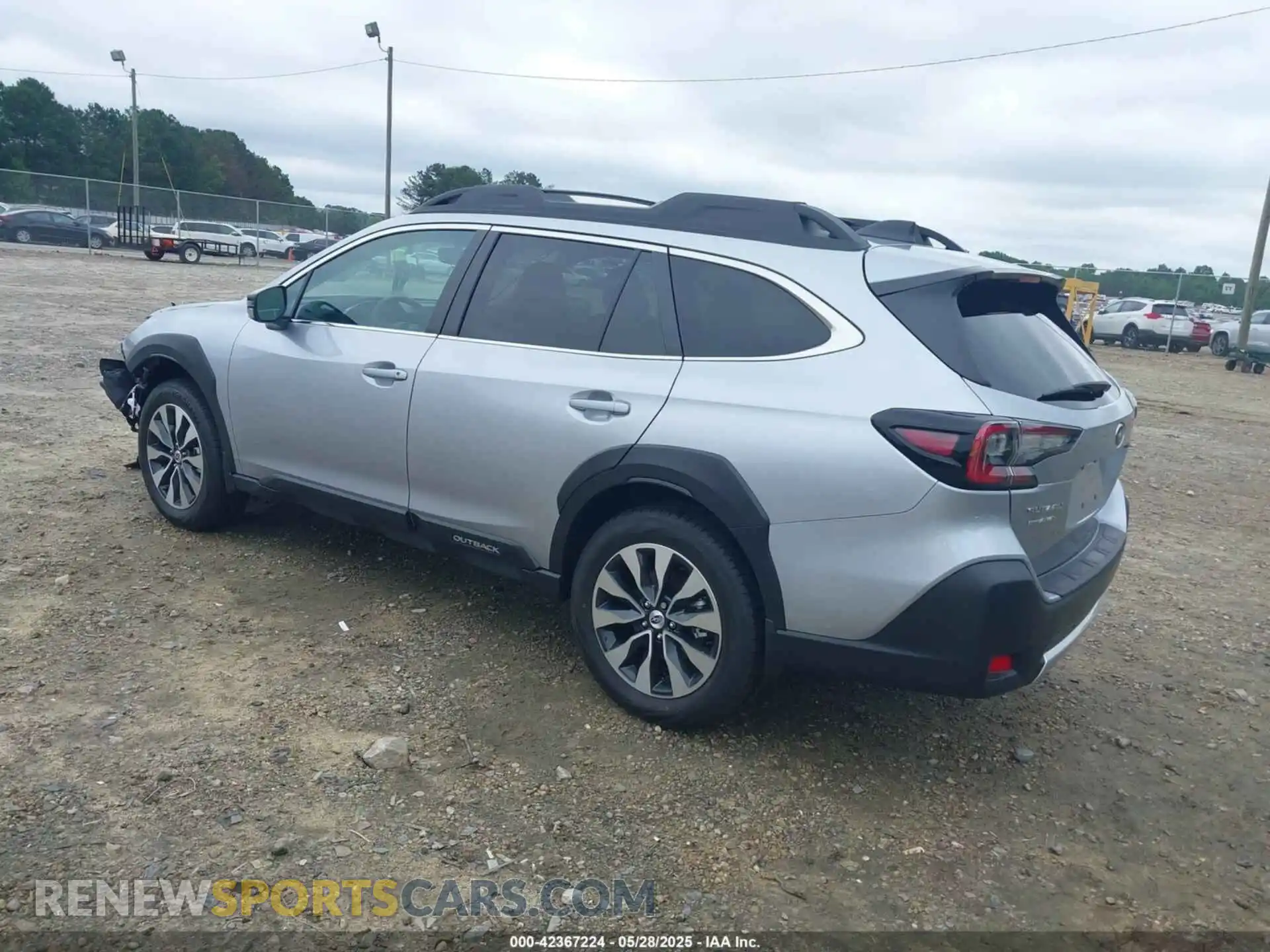 3 Photograph of a damaged car 4S4BTANC2S3194357 SUBARU OUTBACK 2025
