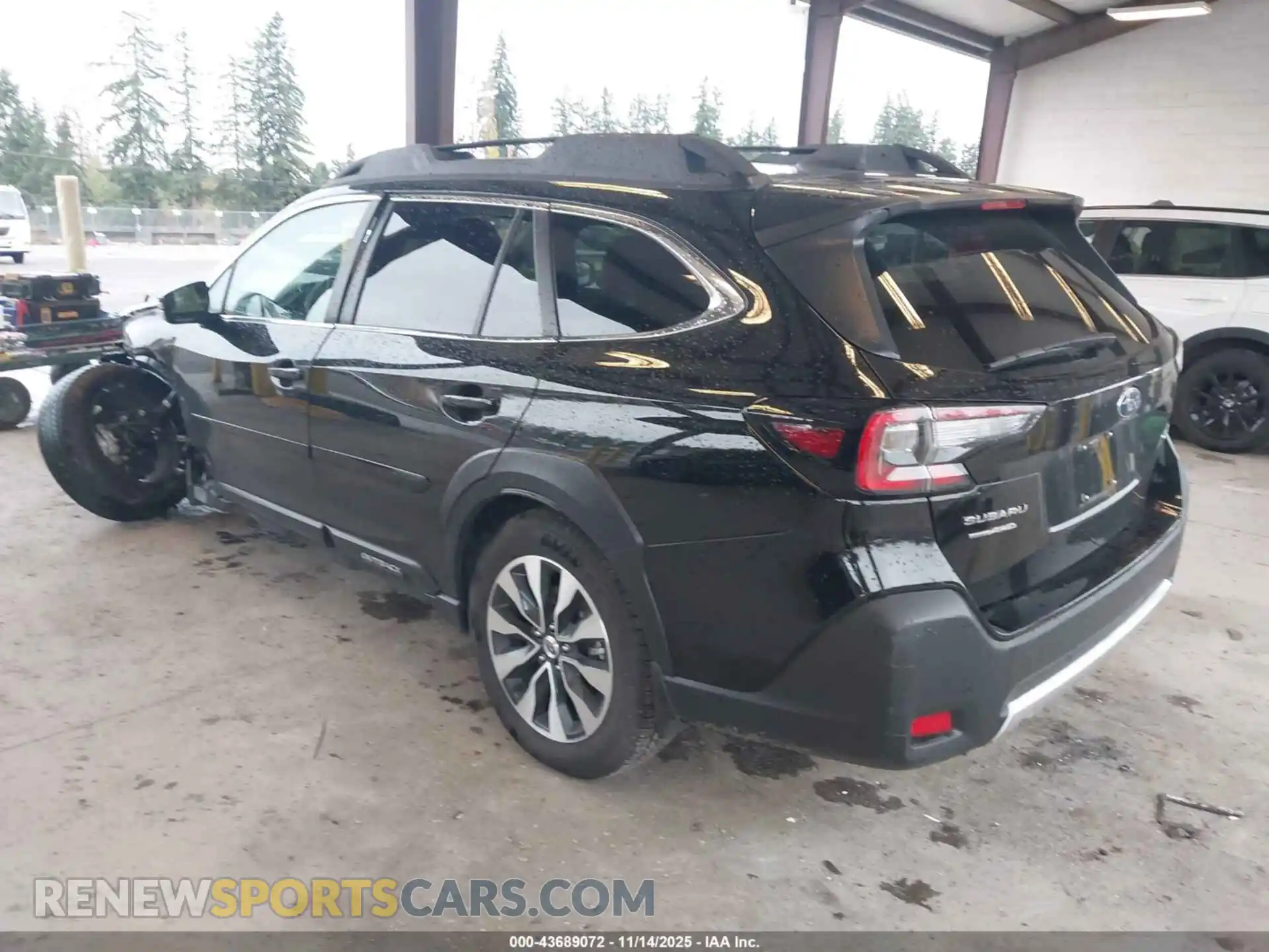 3 Photograph of a damaged car 4S4BTANC3S3147421 SUBARU OUTBACK 2025