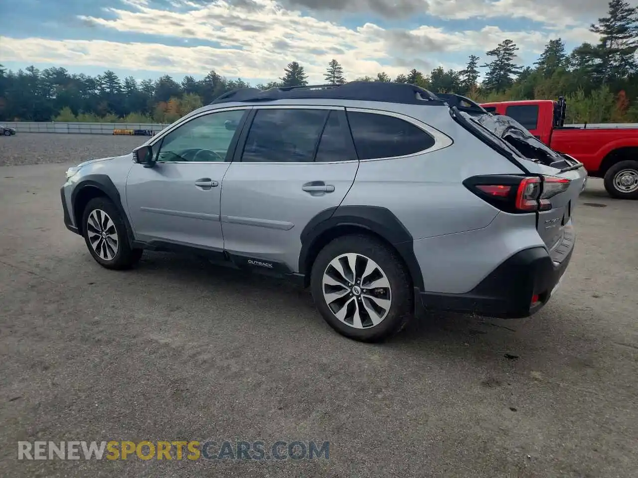 2 fotografías del automóvil dañado 4S4BTANC3S3186249 SUBARU OUTBACK 2025