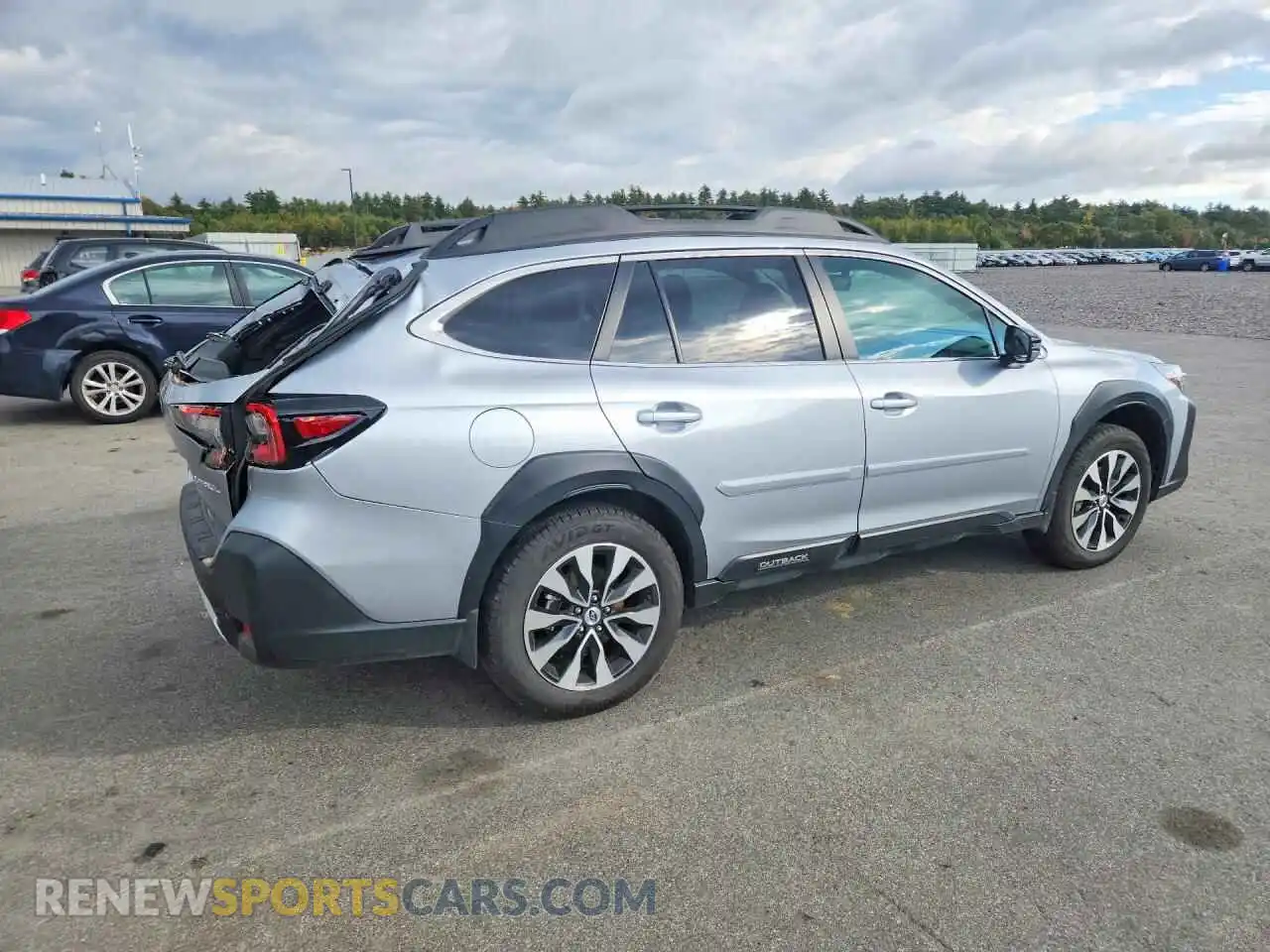 3 fotografías del automóvil dañado 4S4BTANC3S3186249 SUBARU OUTBACK 2025
