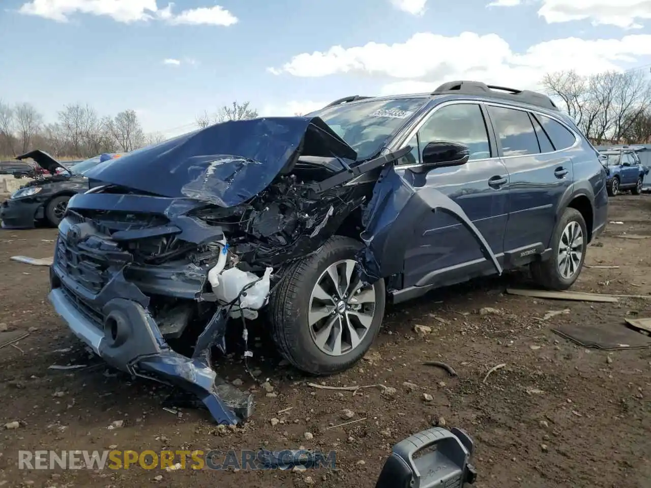 1 Photograph of a damaged car 4S4BTANC3S3207973 SUBARU OUTBACK 2025