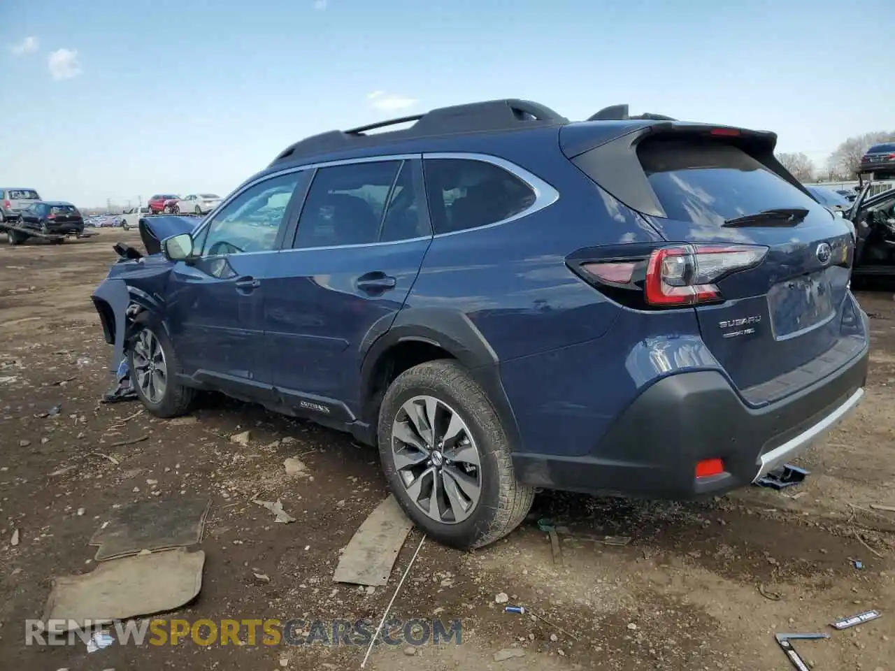 2 Photograph of a damaged car 4S4BTANC3S3207973 SUBARU OUTBACK 2025