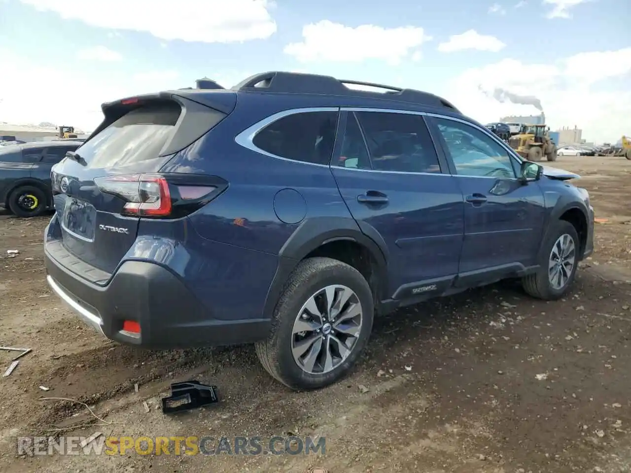 3 Photograph of a damaged car 4S4BTANC3S3207973 SUBARU OUTBACK 2025