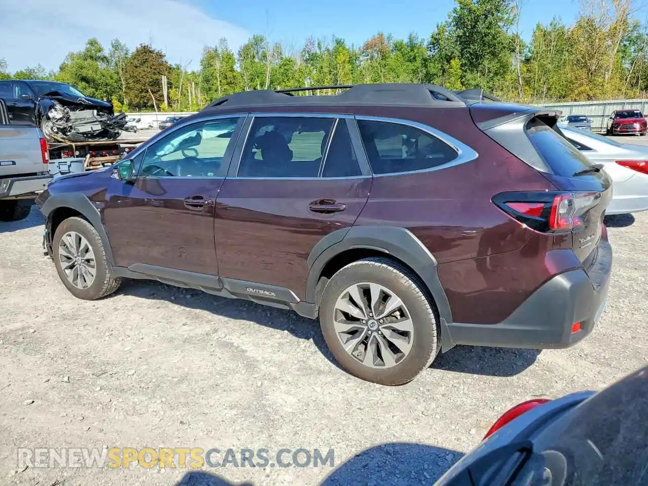 2 Photograph of a damaged car 4S4BTANC3S3263203 SUBARU OUTBACK 2025