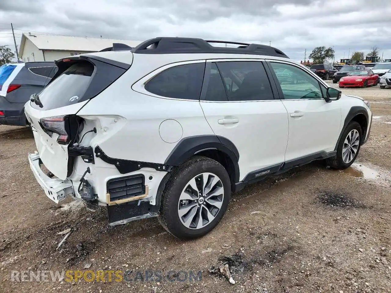 3 Photograph of a damaged car 4S4BTANC3S3292135 SUBARU OUTBACK 2025
