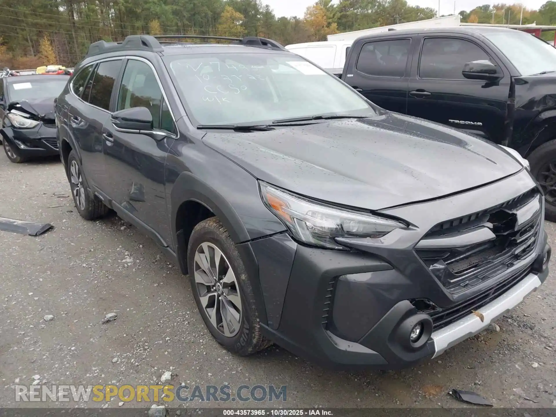 1 Photograph of a damaged car 4S4BTANC4S3287493 SUBARU OUTBACK 2025