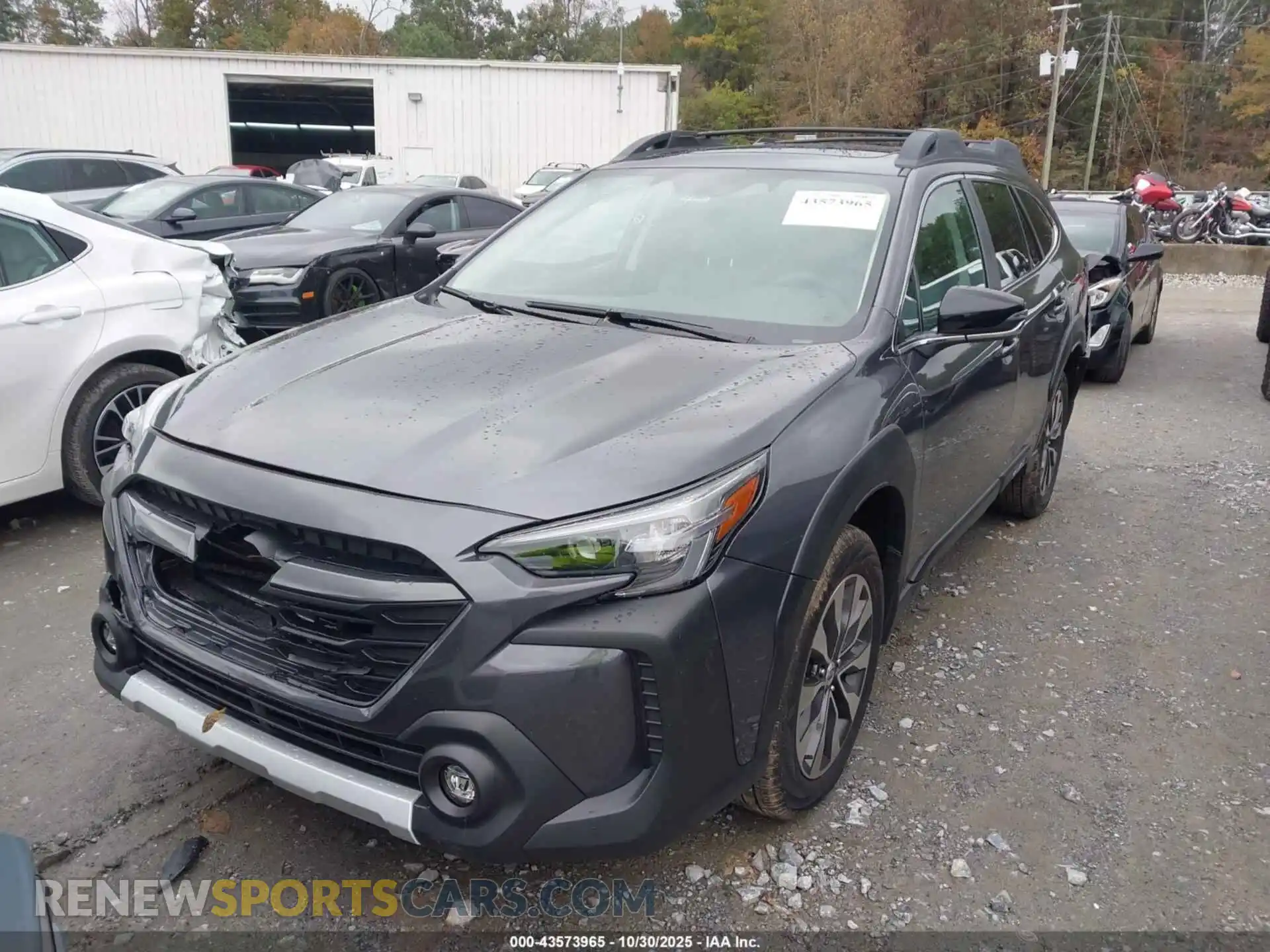 2 Photograph of a damaged car 4S4BTANC4S3287493 SUBARU OUTBACK 2025