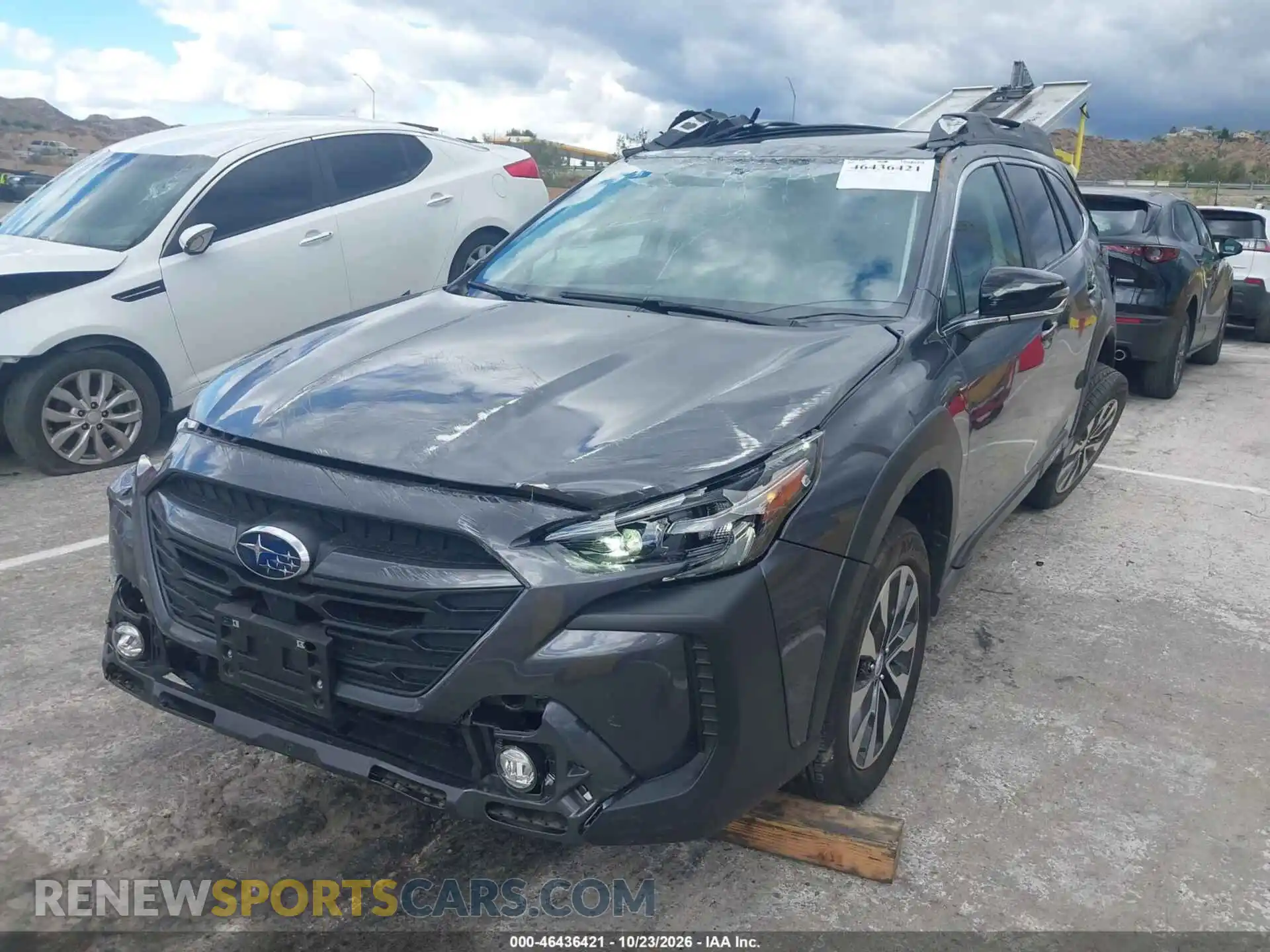 2 Photograph of a damaged car 4S4BTANC4S3329807 SUBARU OUTBACK 2025