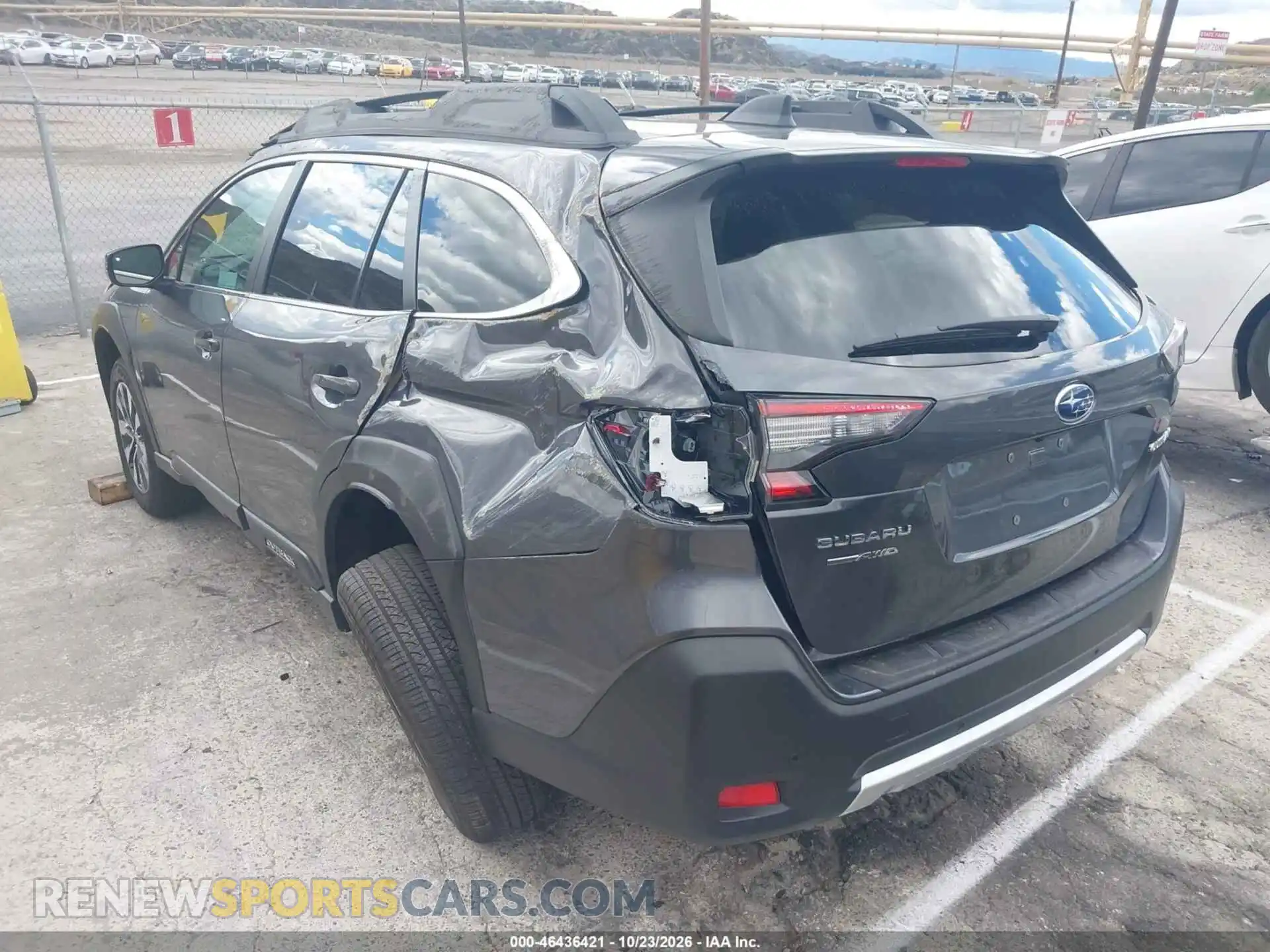 3 Photograph of a damaged car 4S4BTANC4S3329807 SUBARU OUTBACK 2025