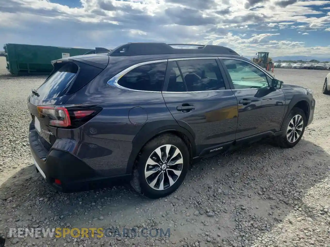 3 Photograph of a damaged car 4S4BTANC4S3336787 SUBARU OUTBACK 2025